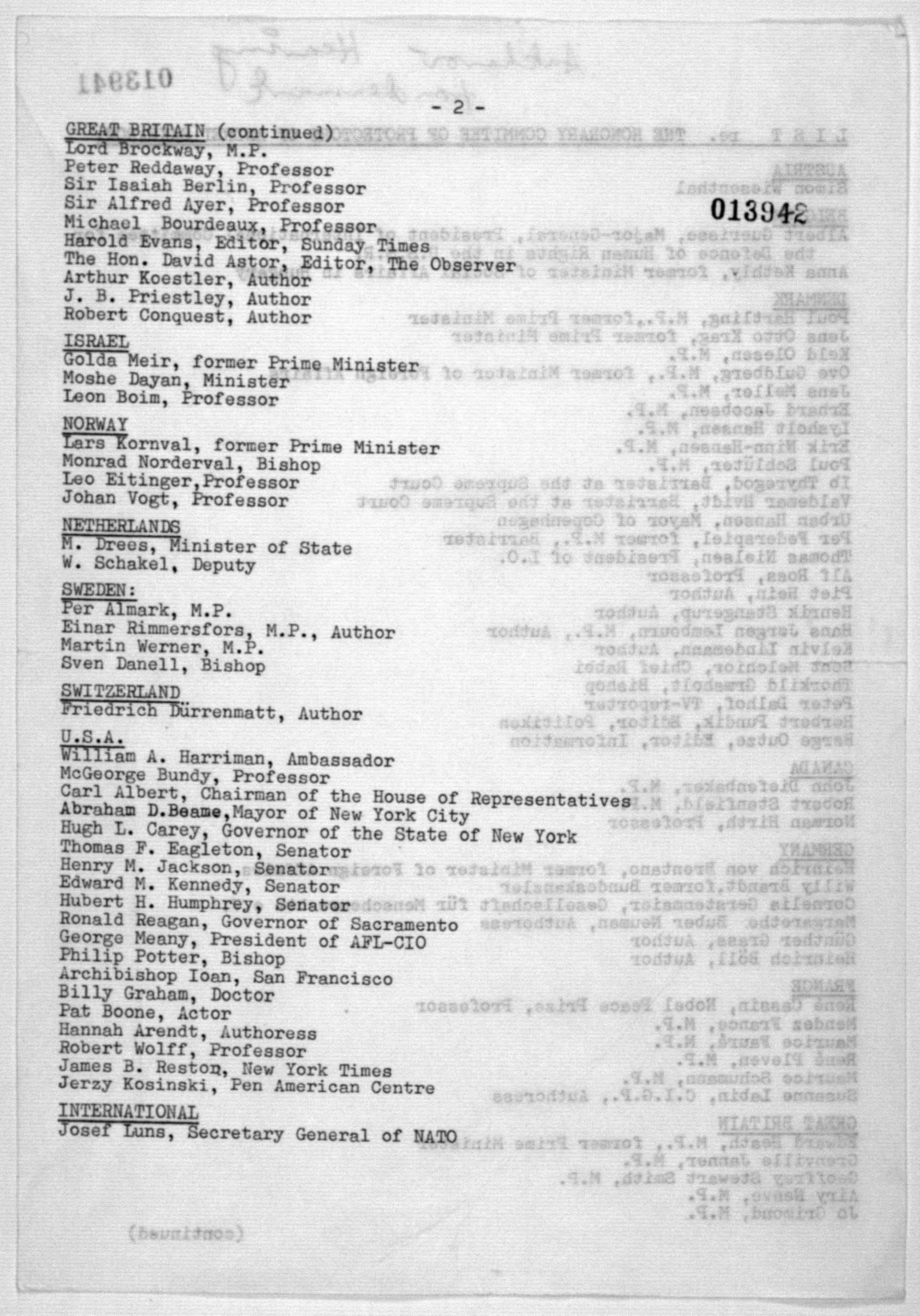 Scanned image of the current content page