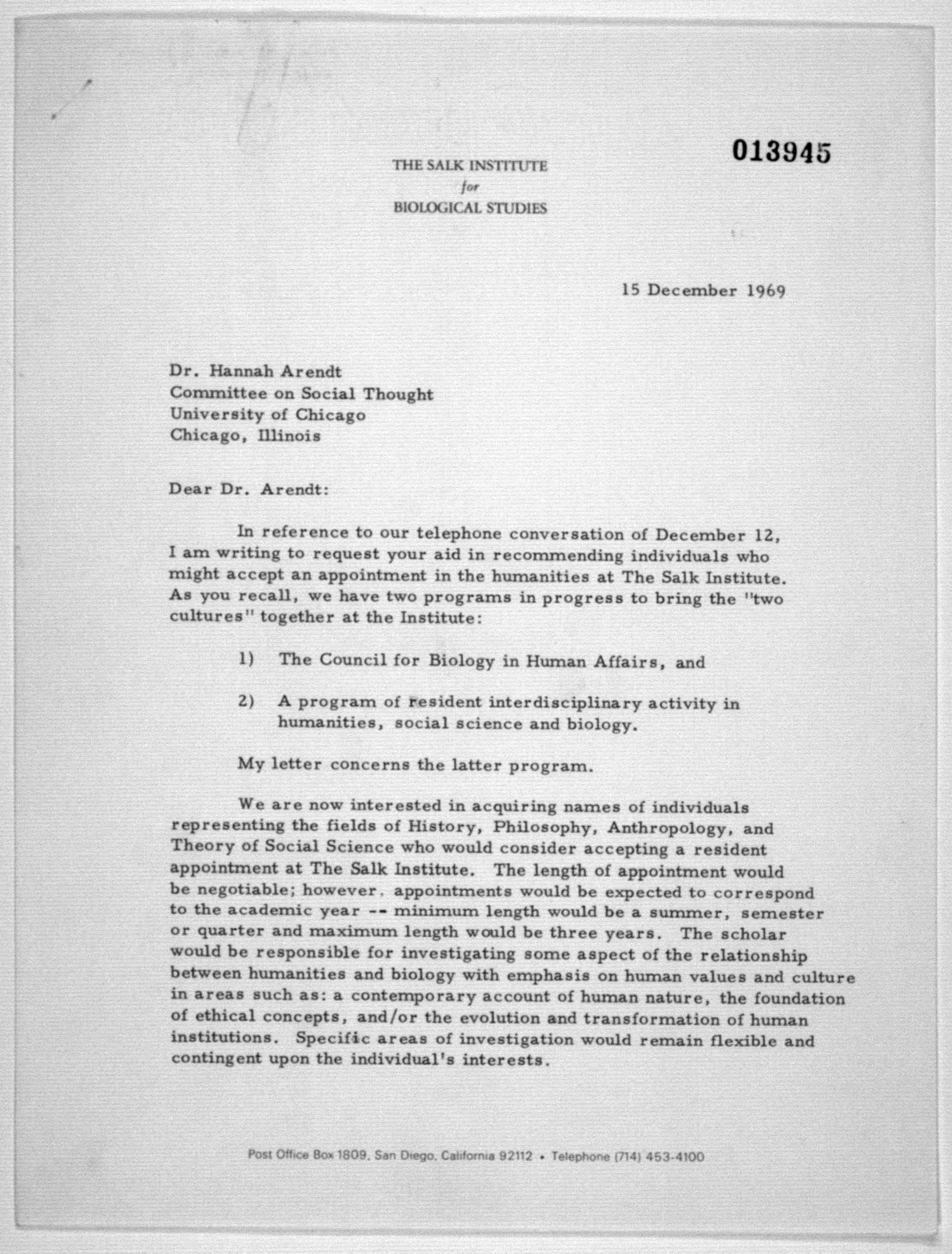 Scanned image of the current content page