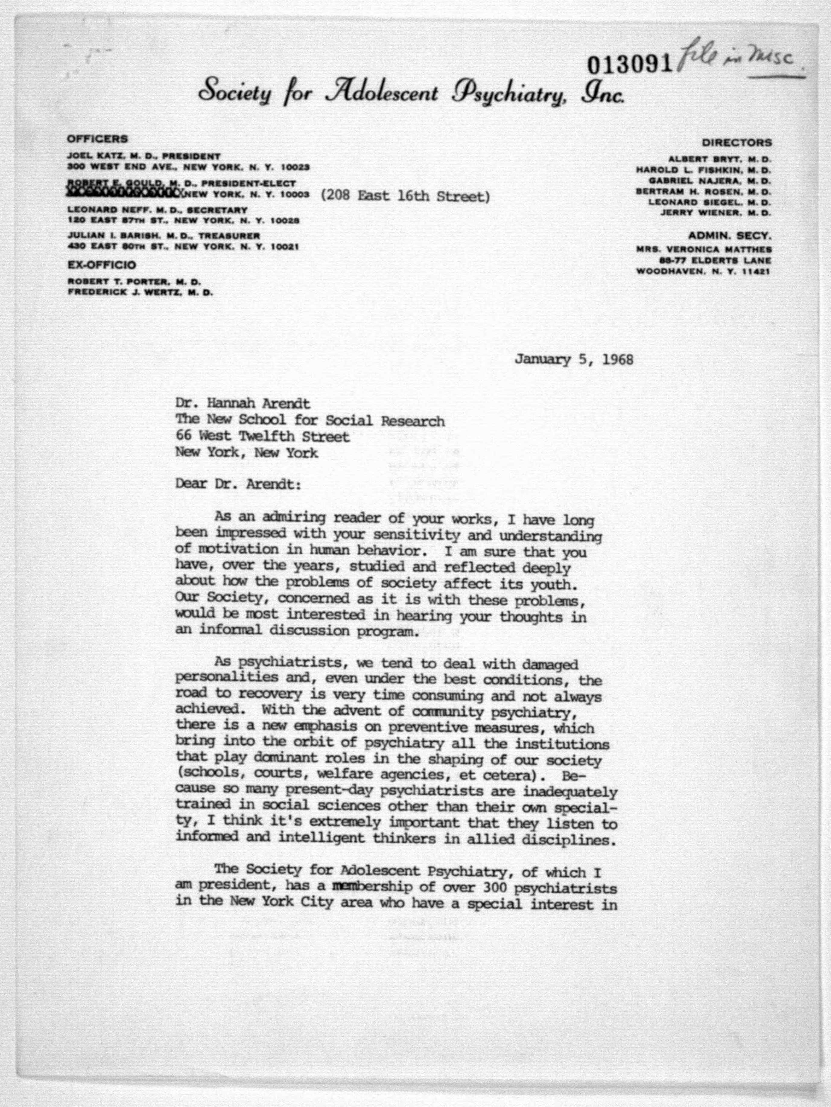 Scanned image of the current content page