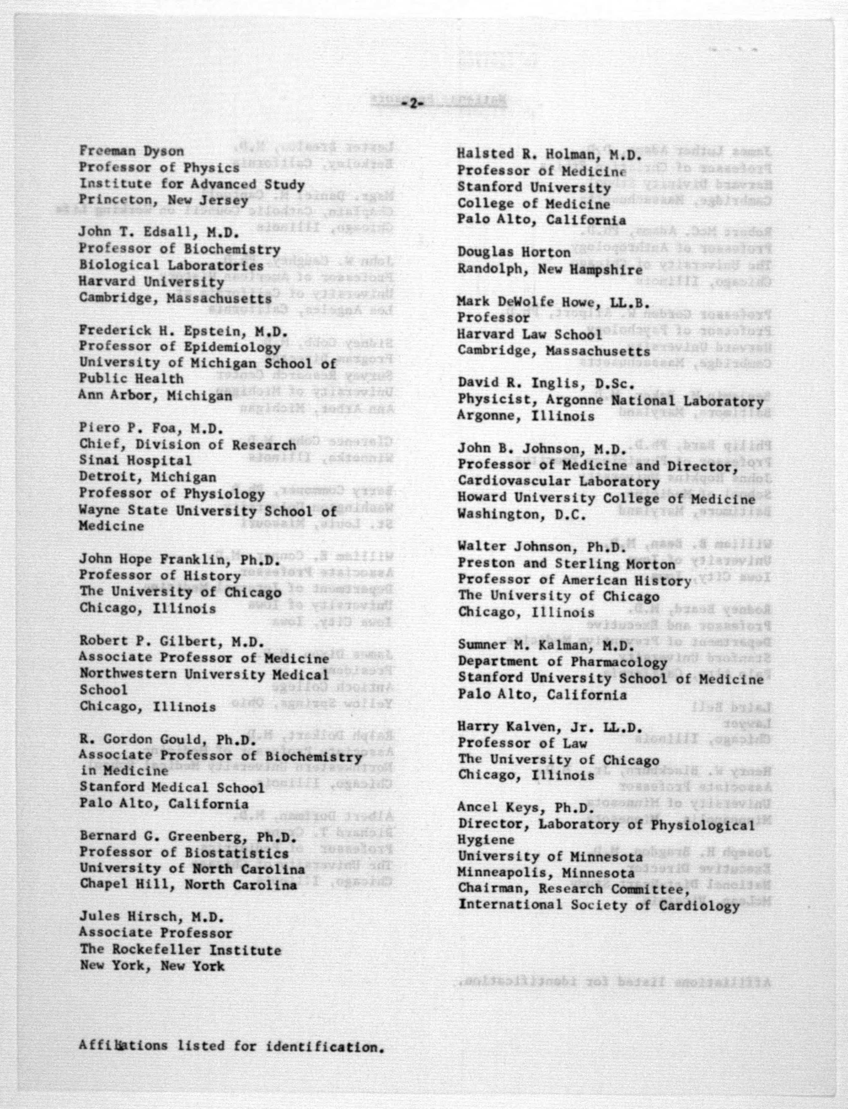 Scanned image of the current content page
