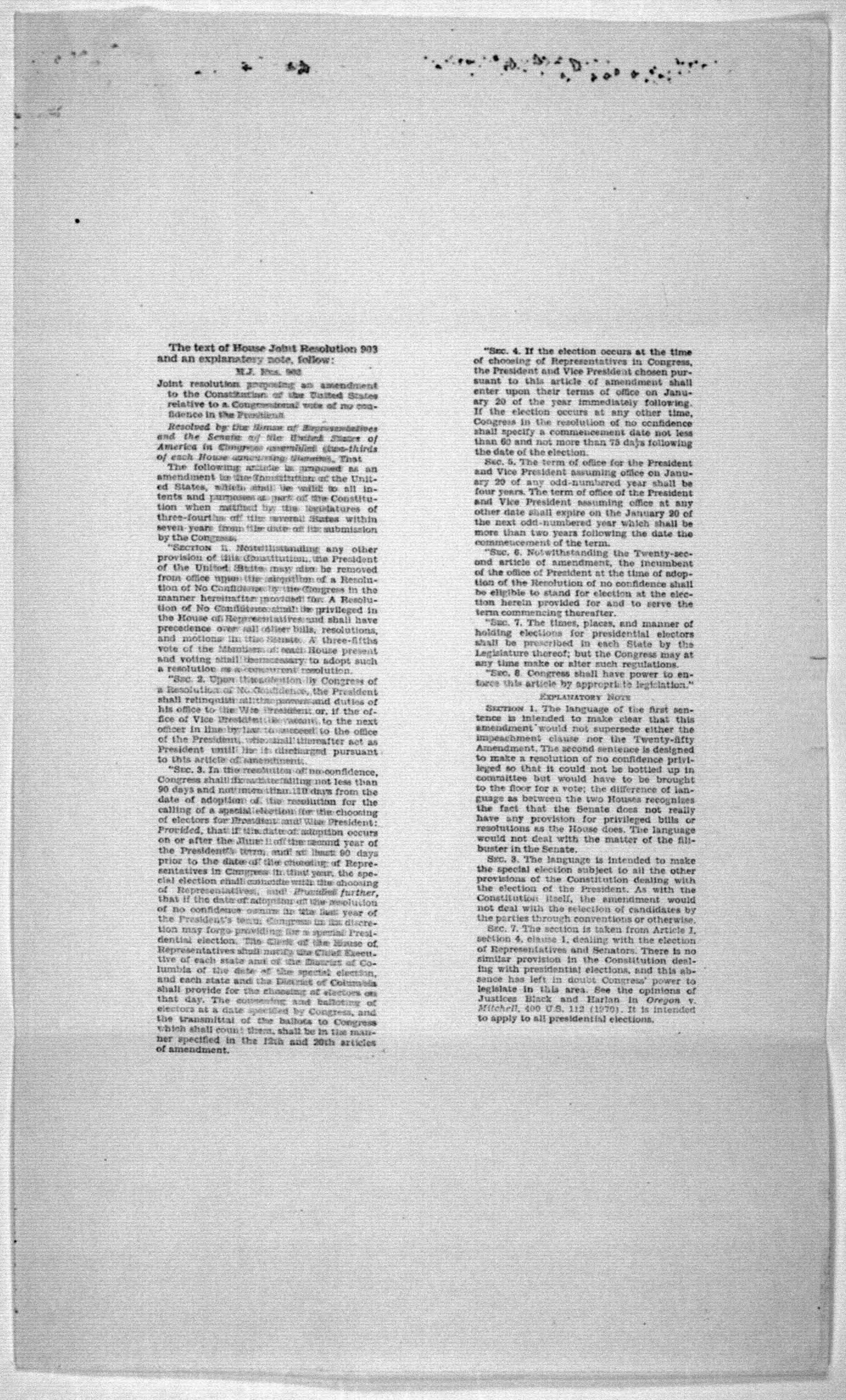 Scanned image of the current content page