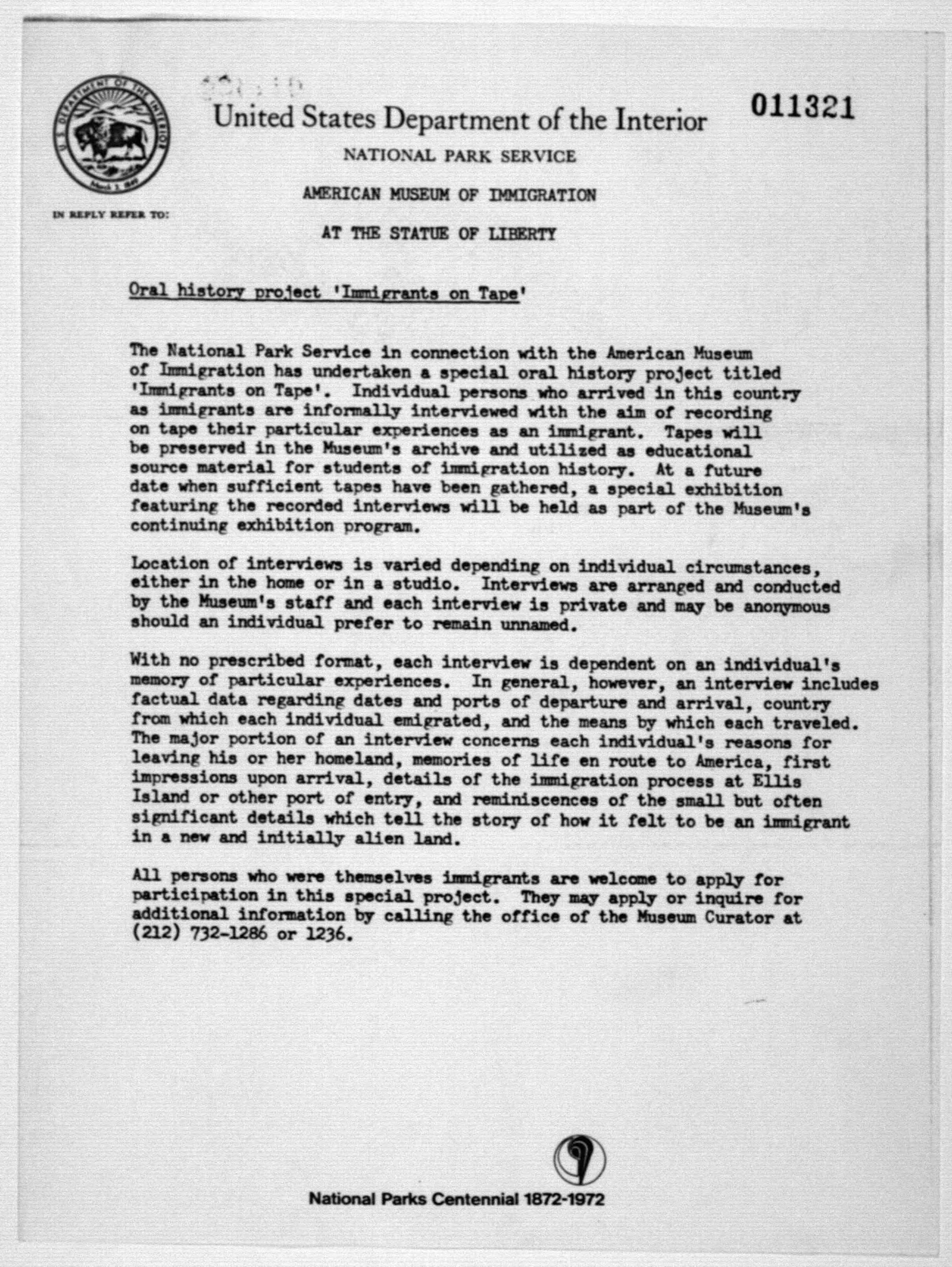 Scanned image of the current content page