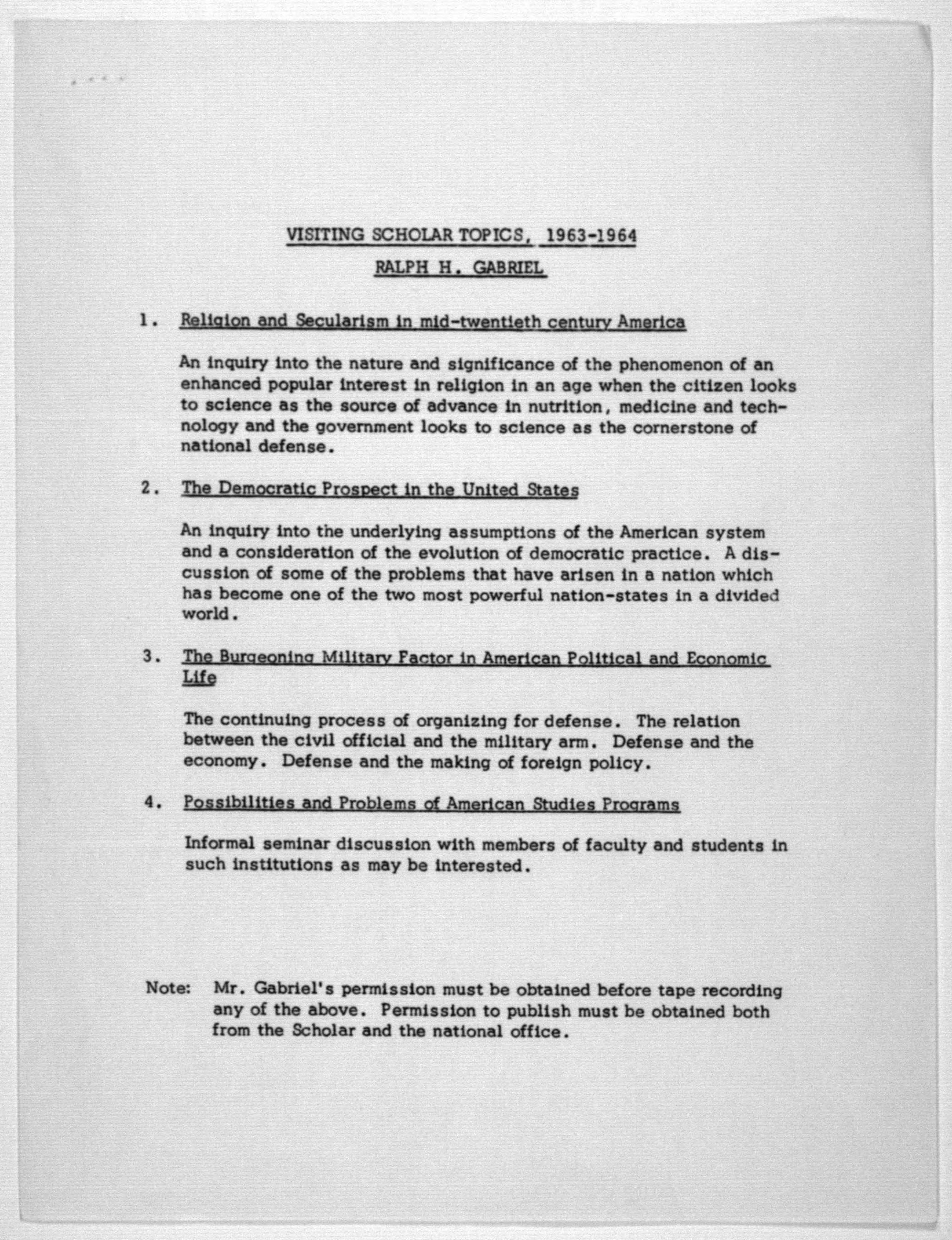 Scanned image of the current content page