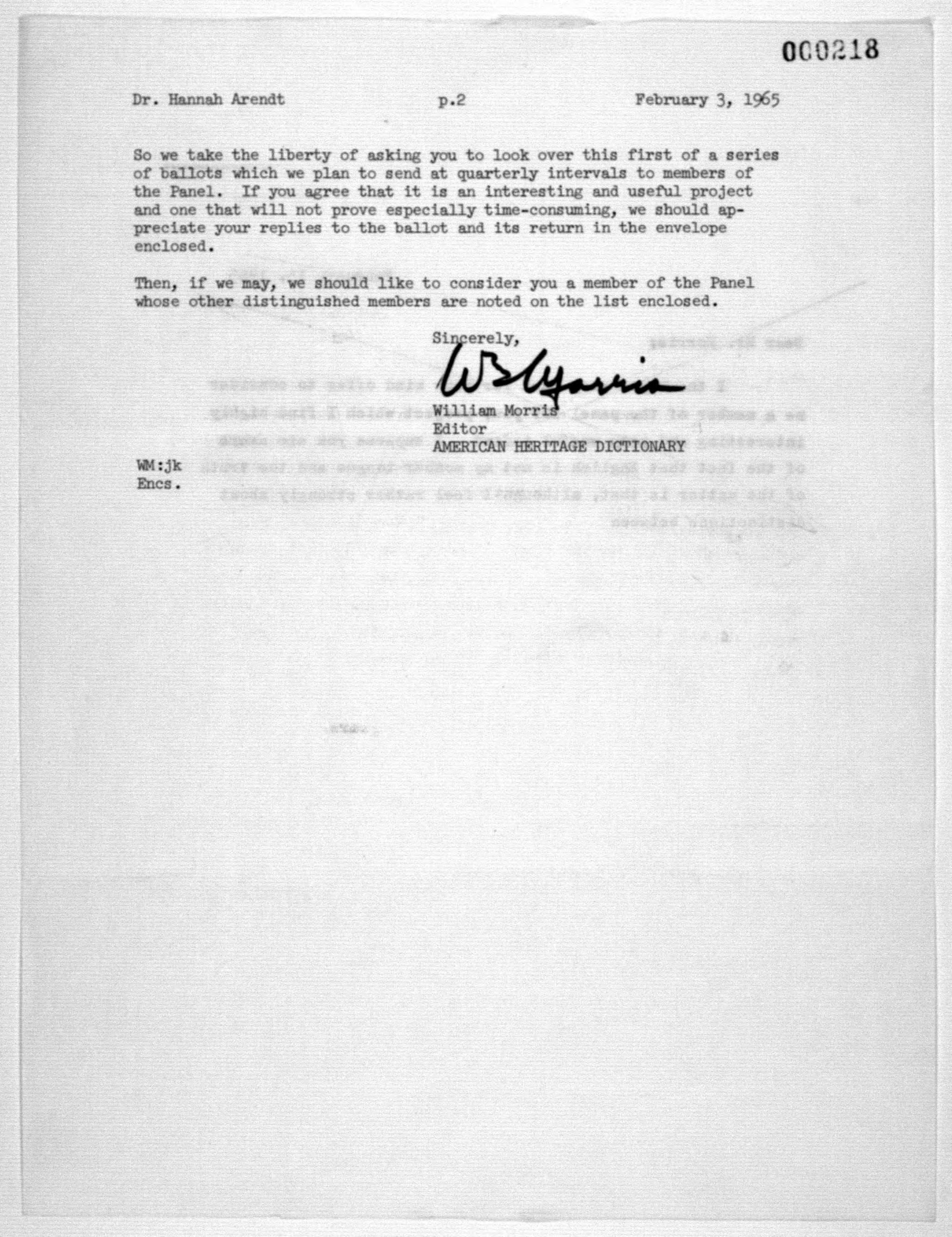 Scanned image of the current content page