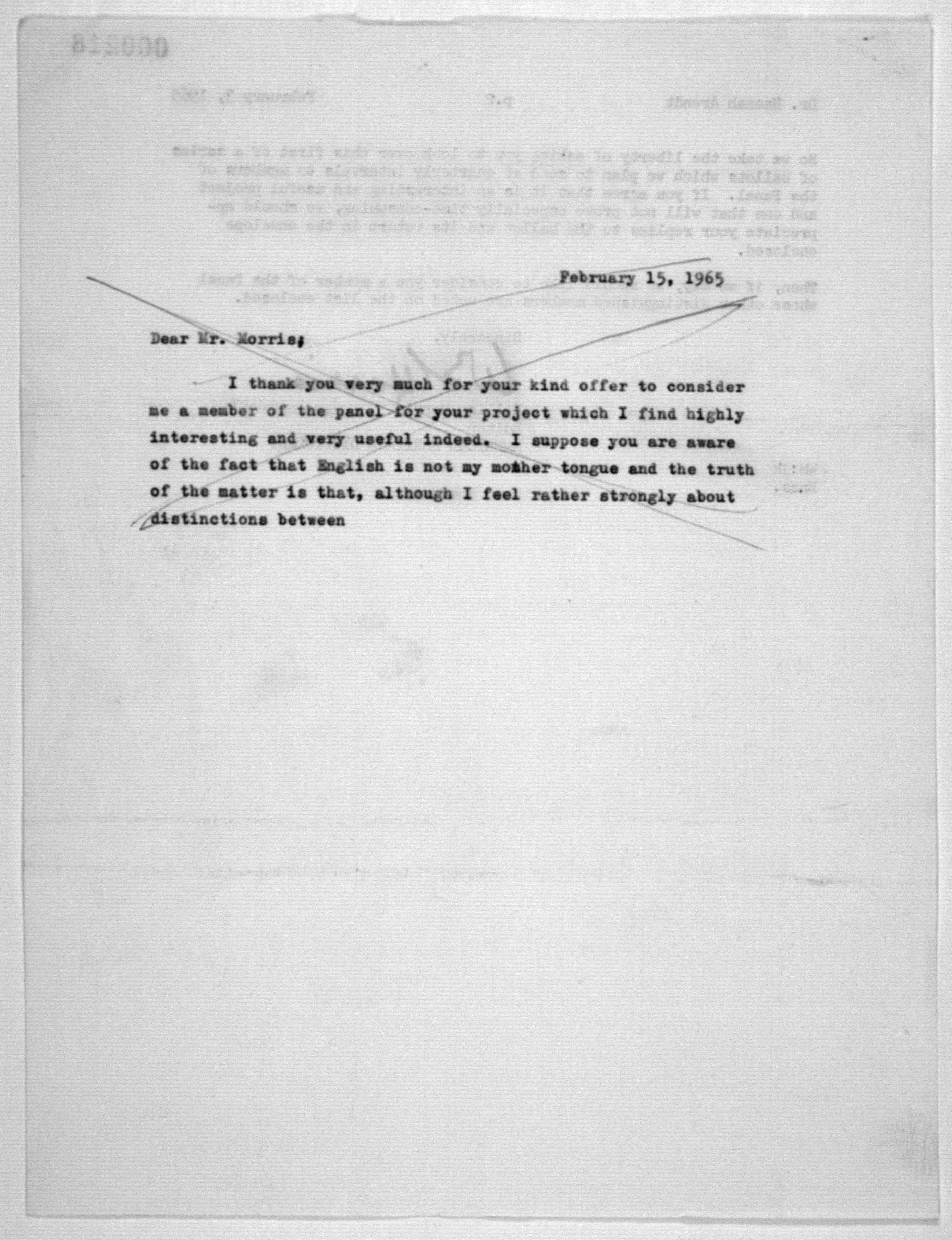 Scanned image of the current content page