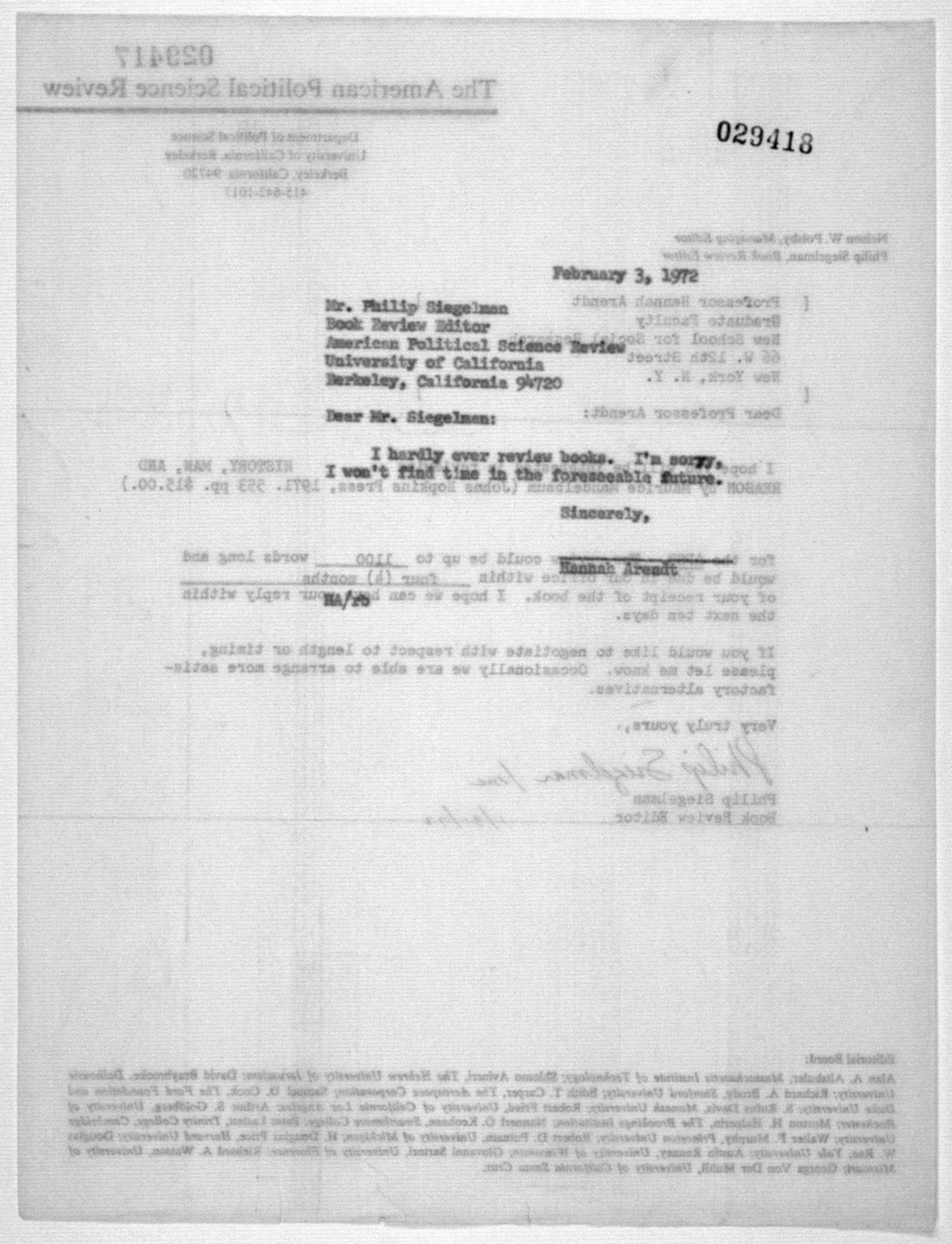 Scanned image of the current content page