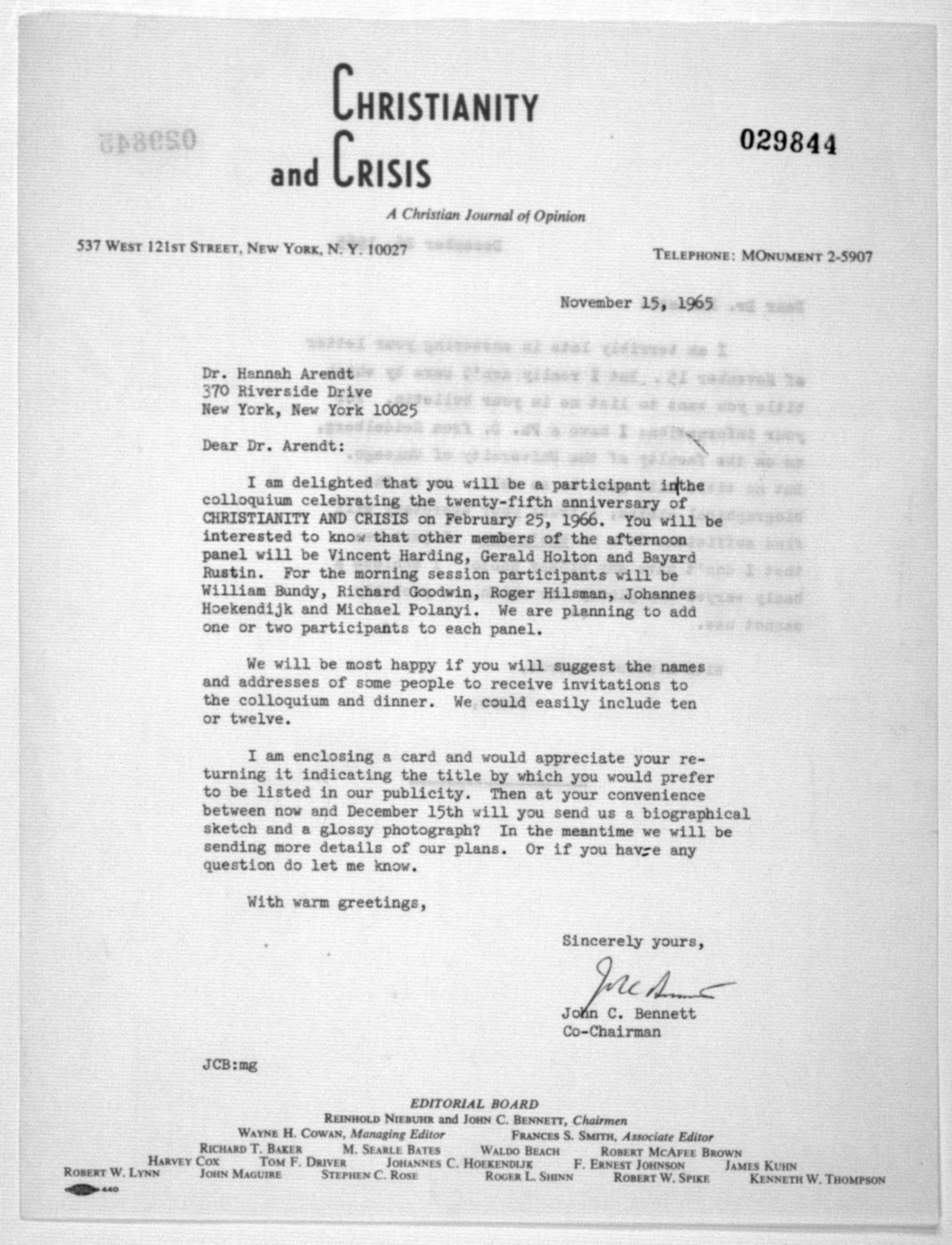 Scanned image of the current content page