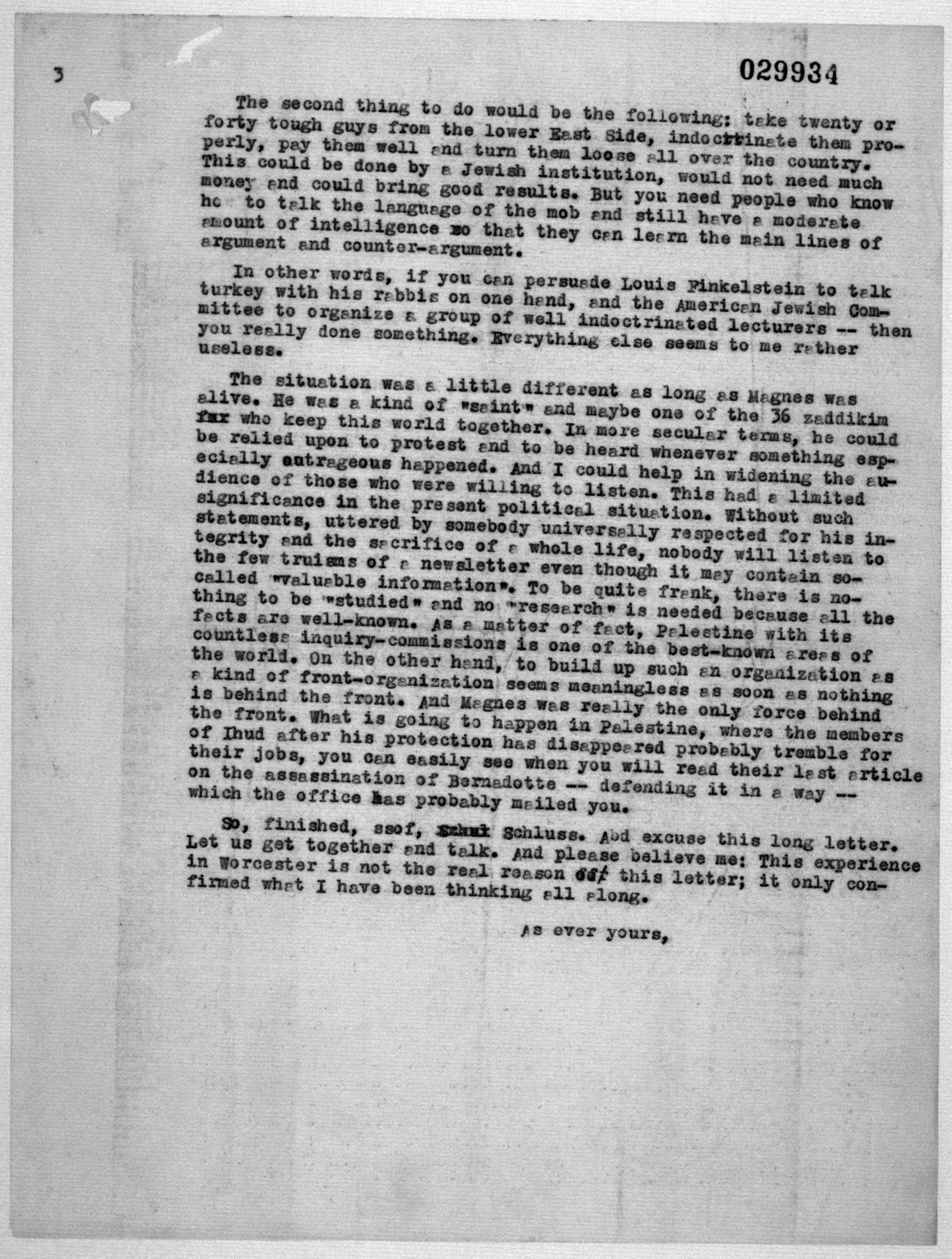 Scanned image of the current content page