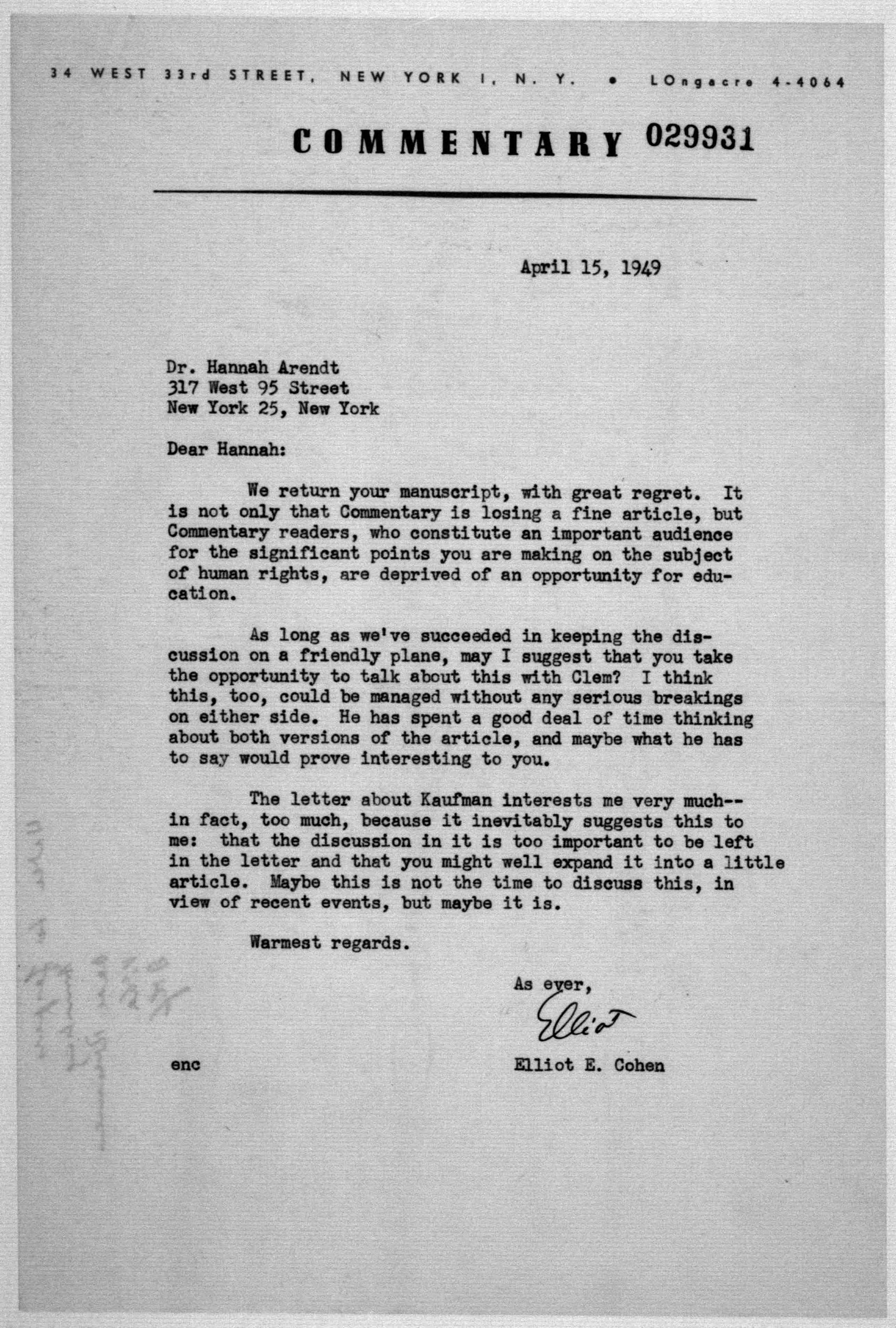 Scanned image of the current content page