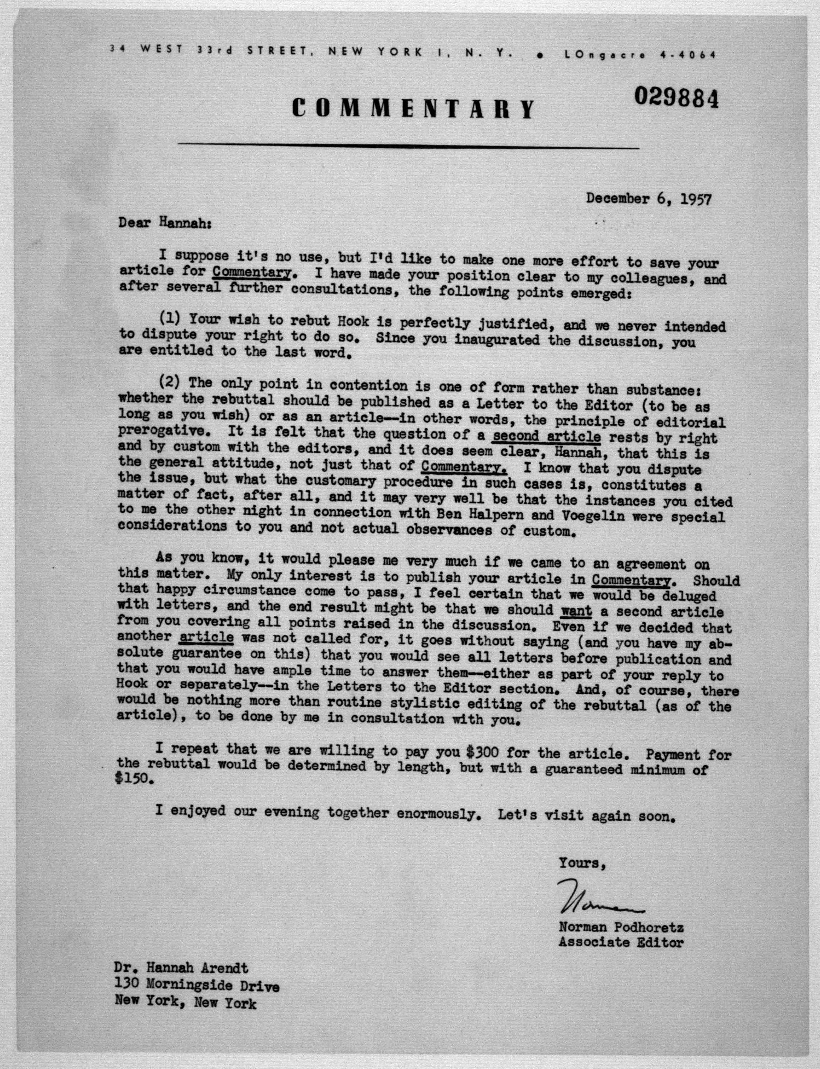 Scanned image of the current content page