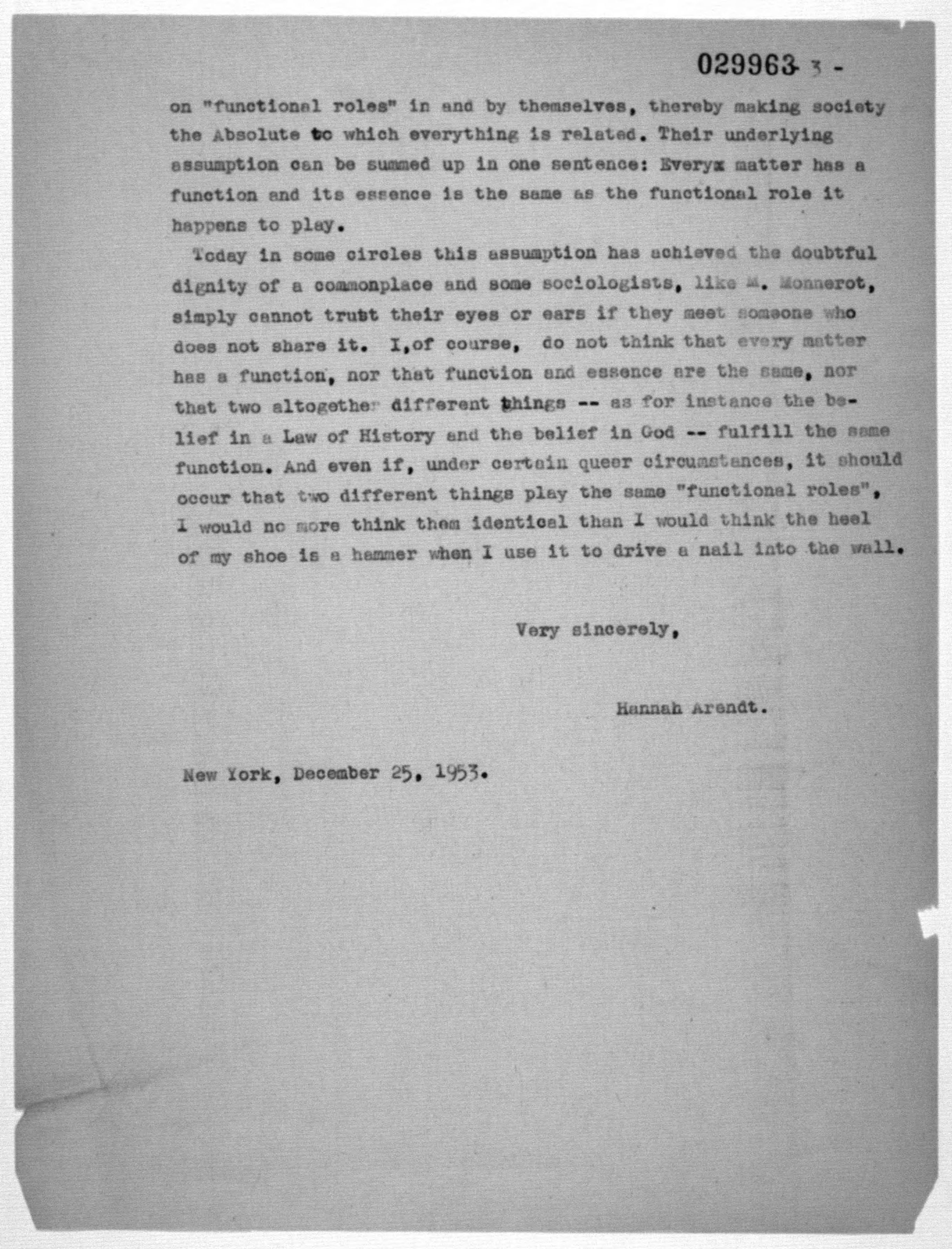 Scanned image of the current content page