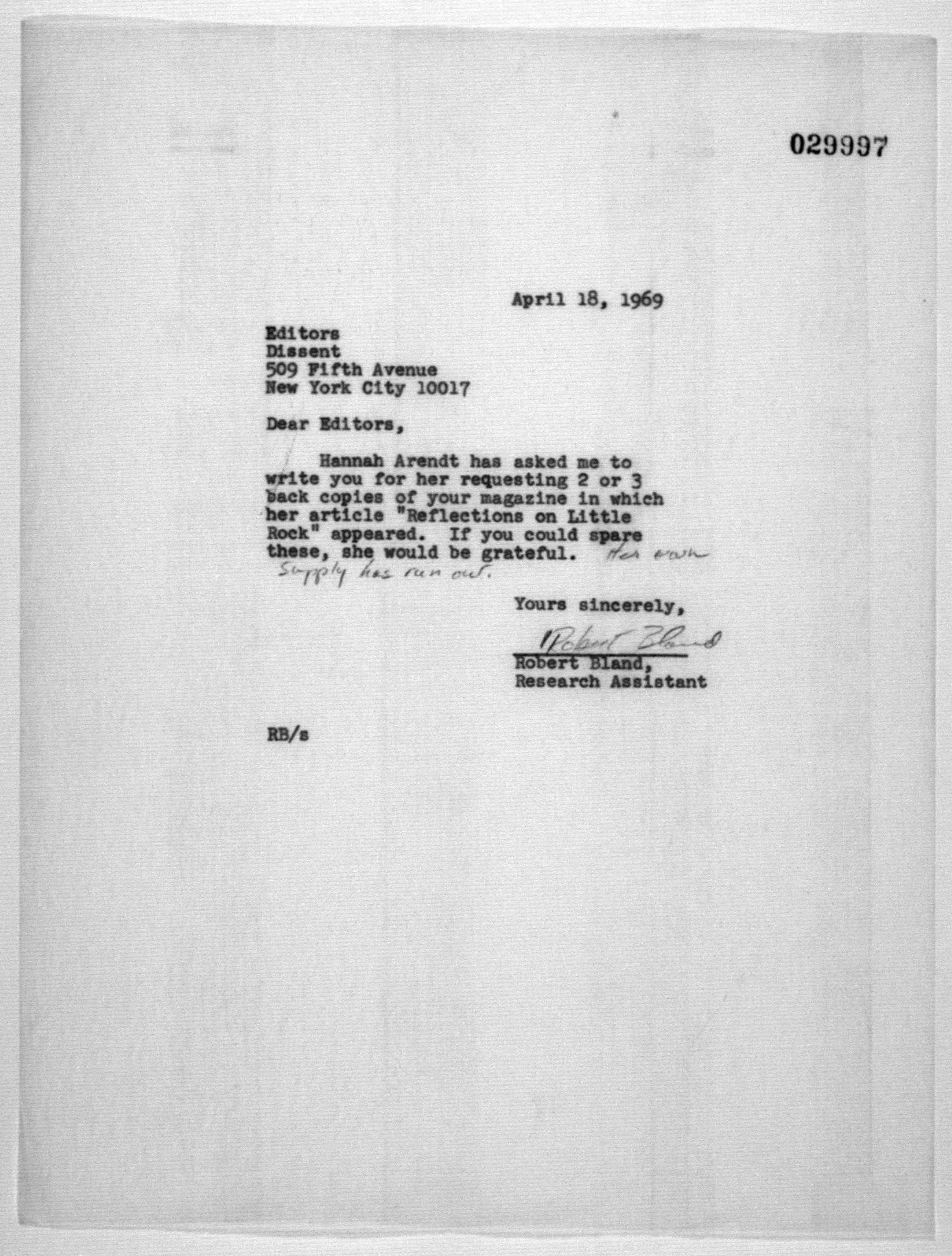 Scanned image of the current content page