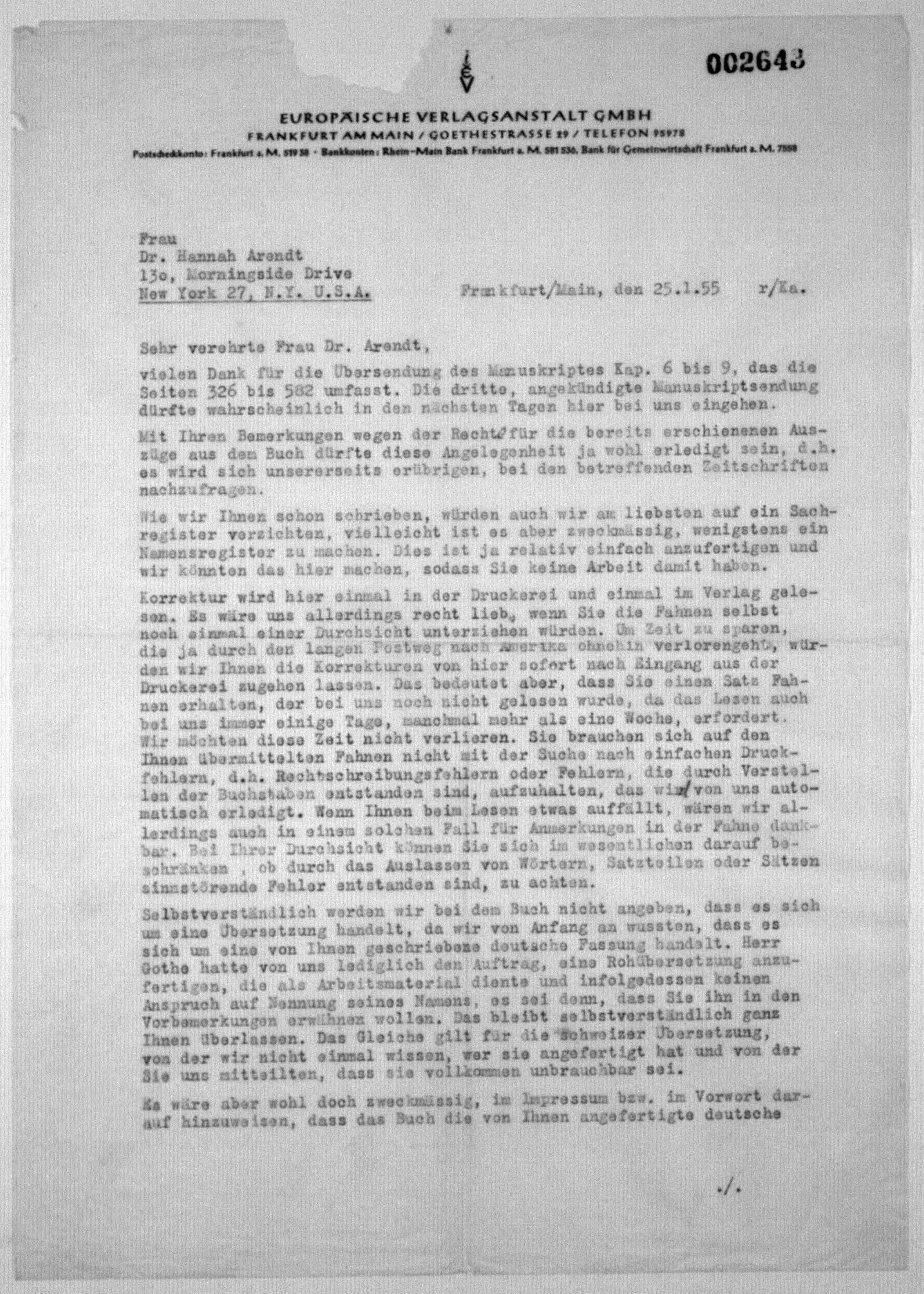 Scanned image of the current content page