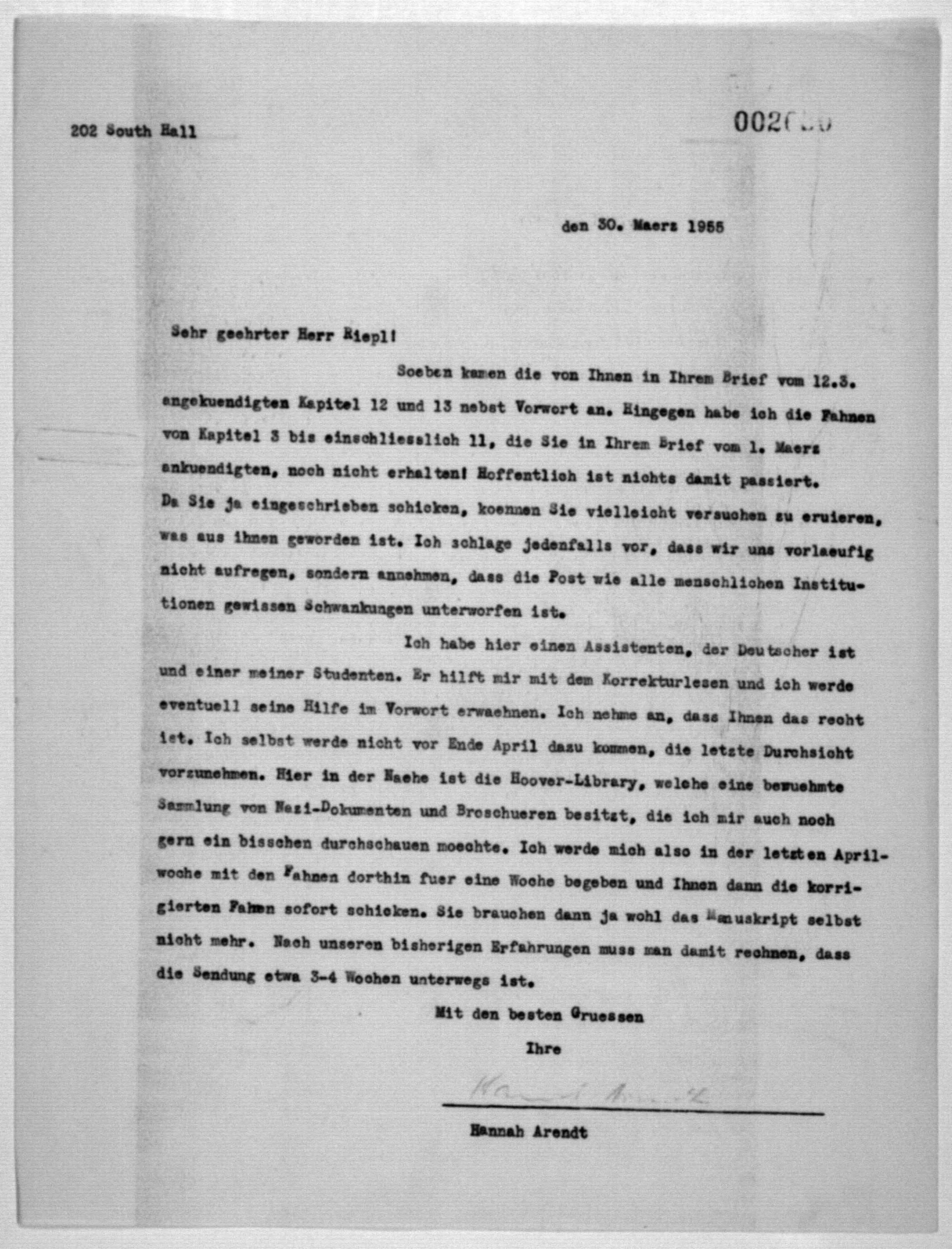 Scanned image of the current content page
