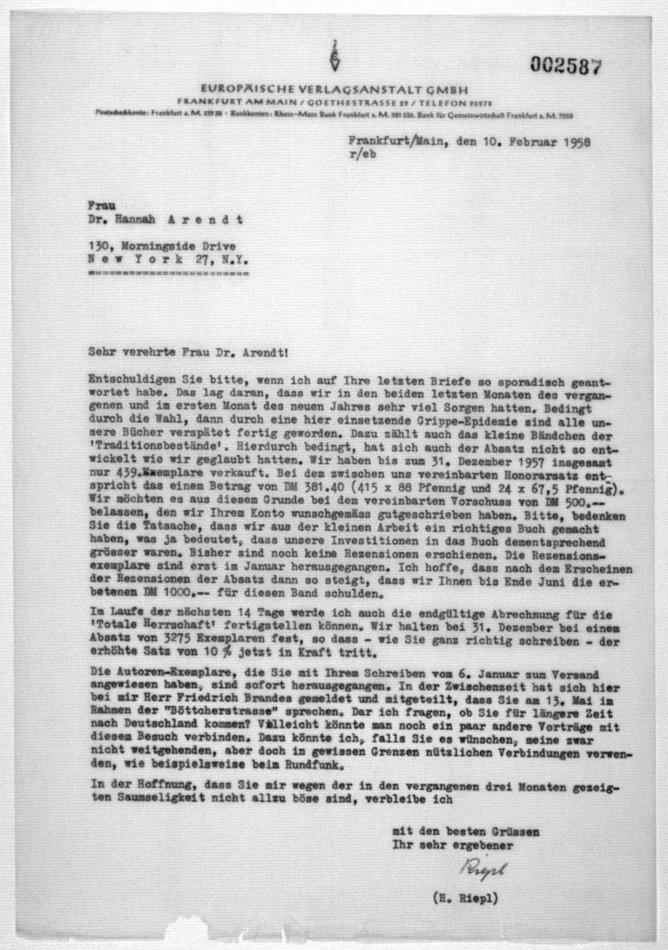 Scanned image of the current content page
