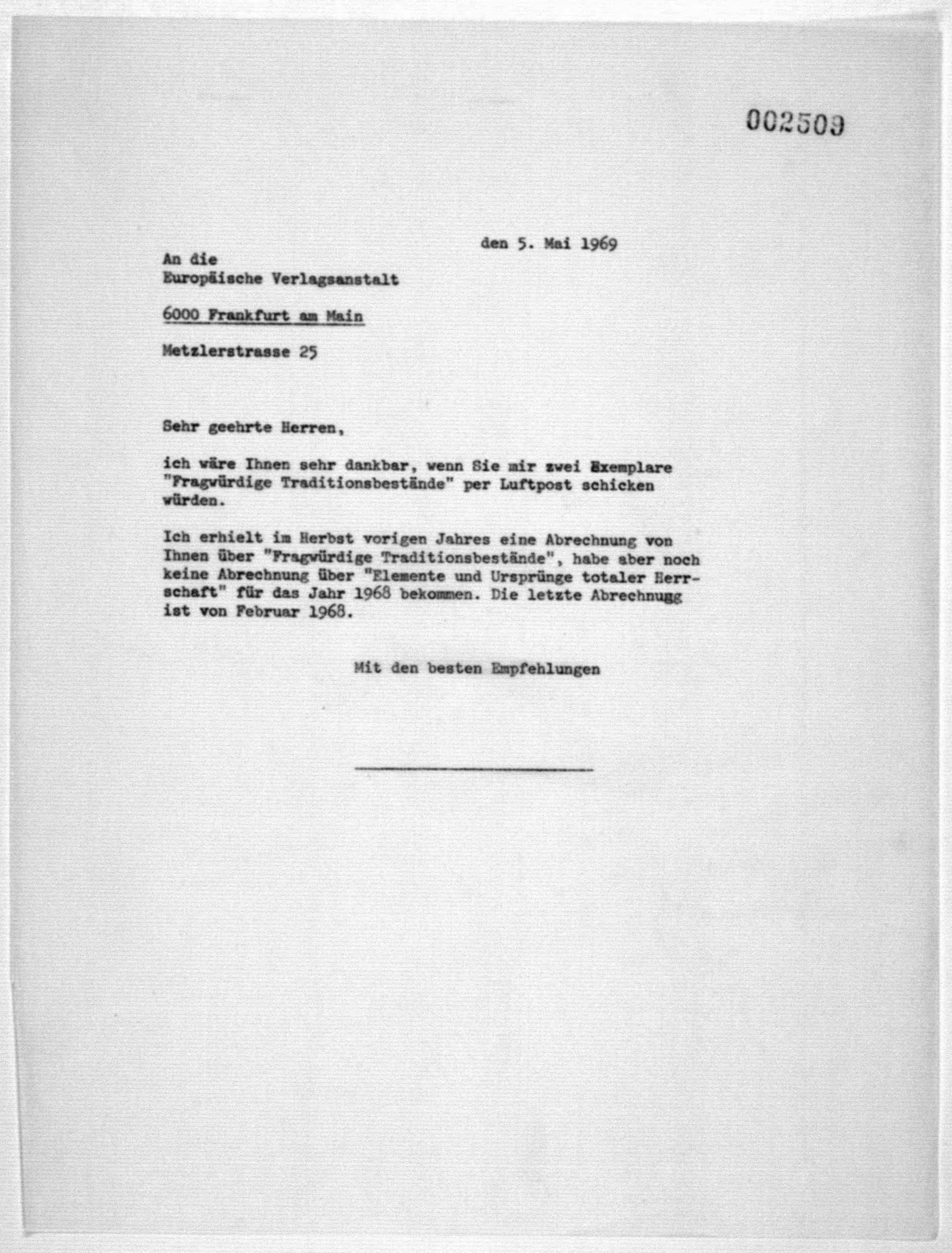 Scanned image of the current content page