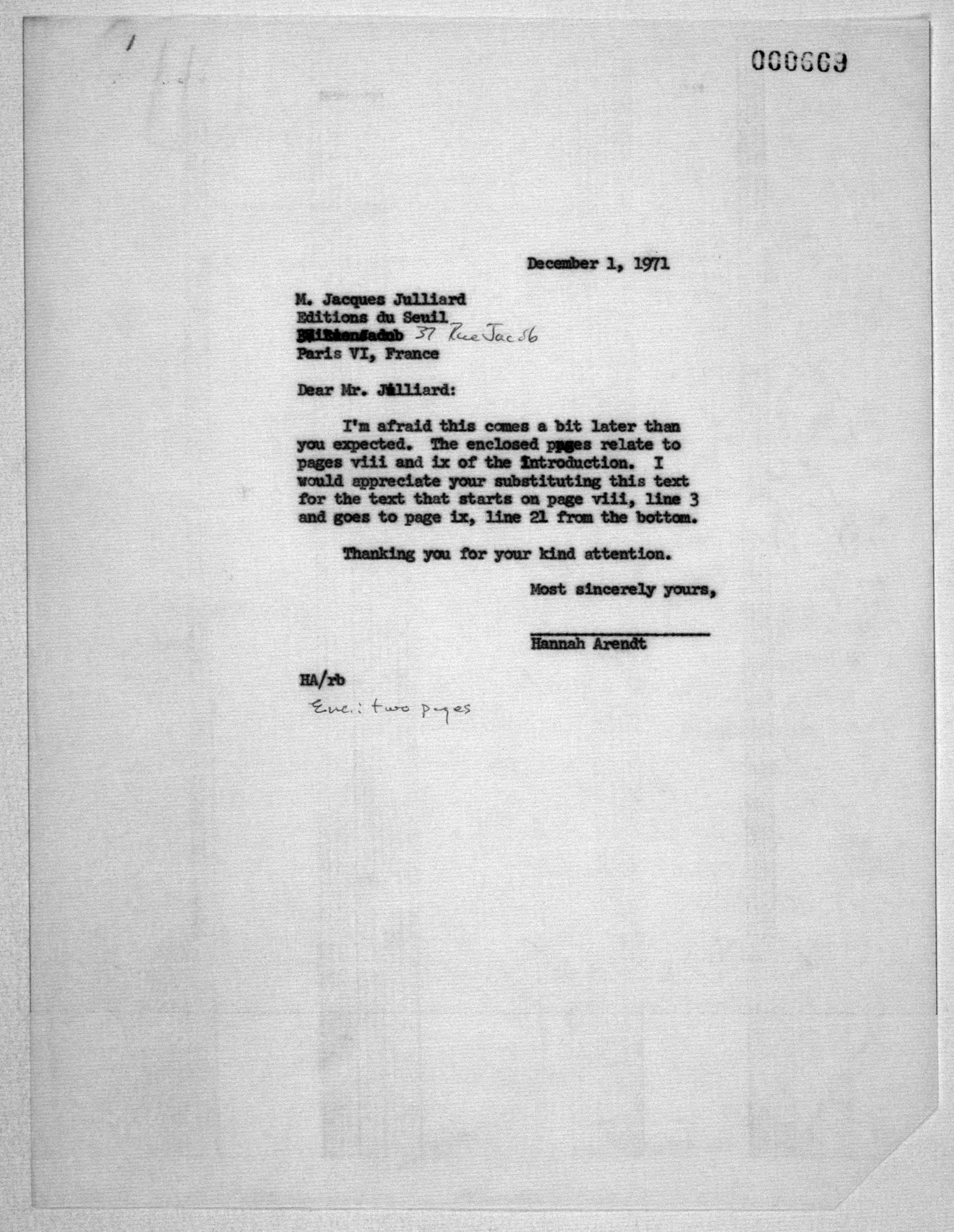 Scanned image of the current content page