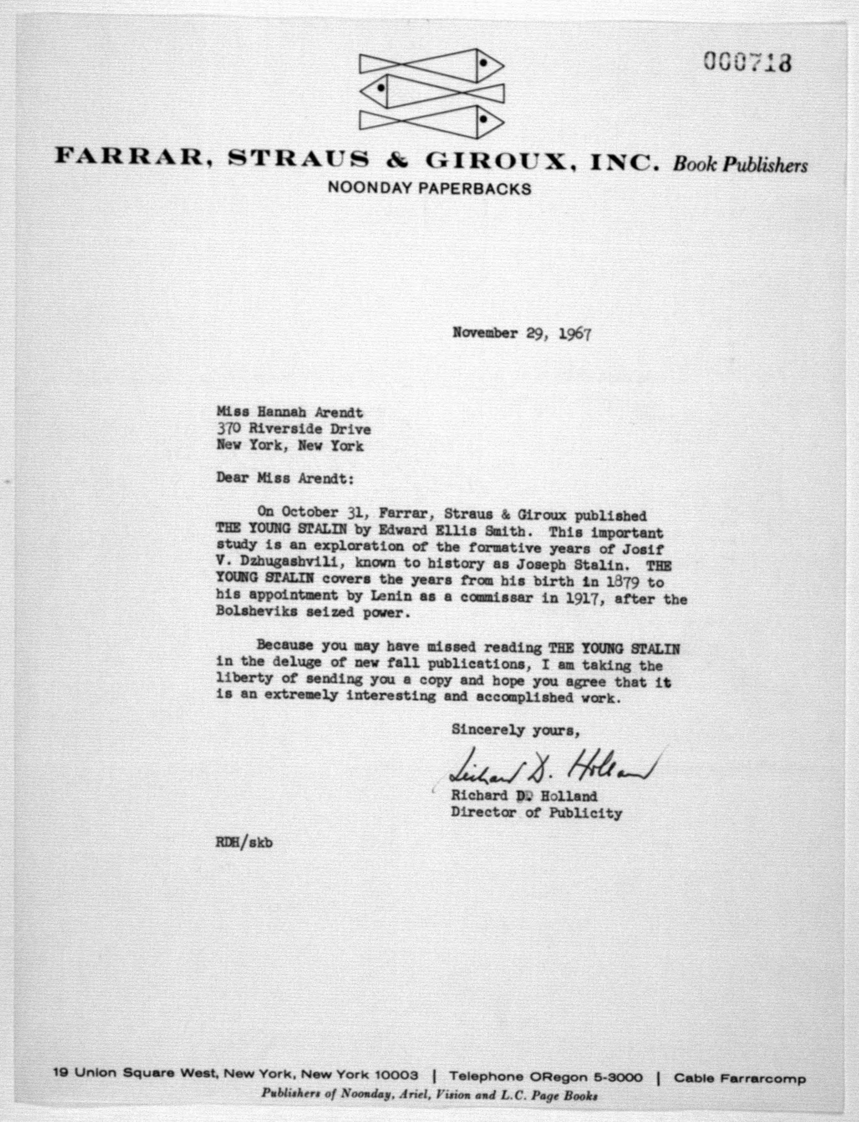 Scanned image of the current content page