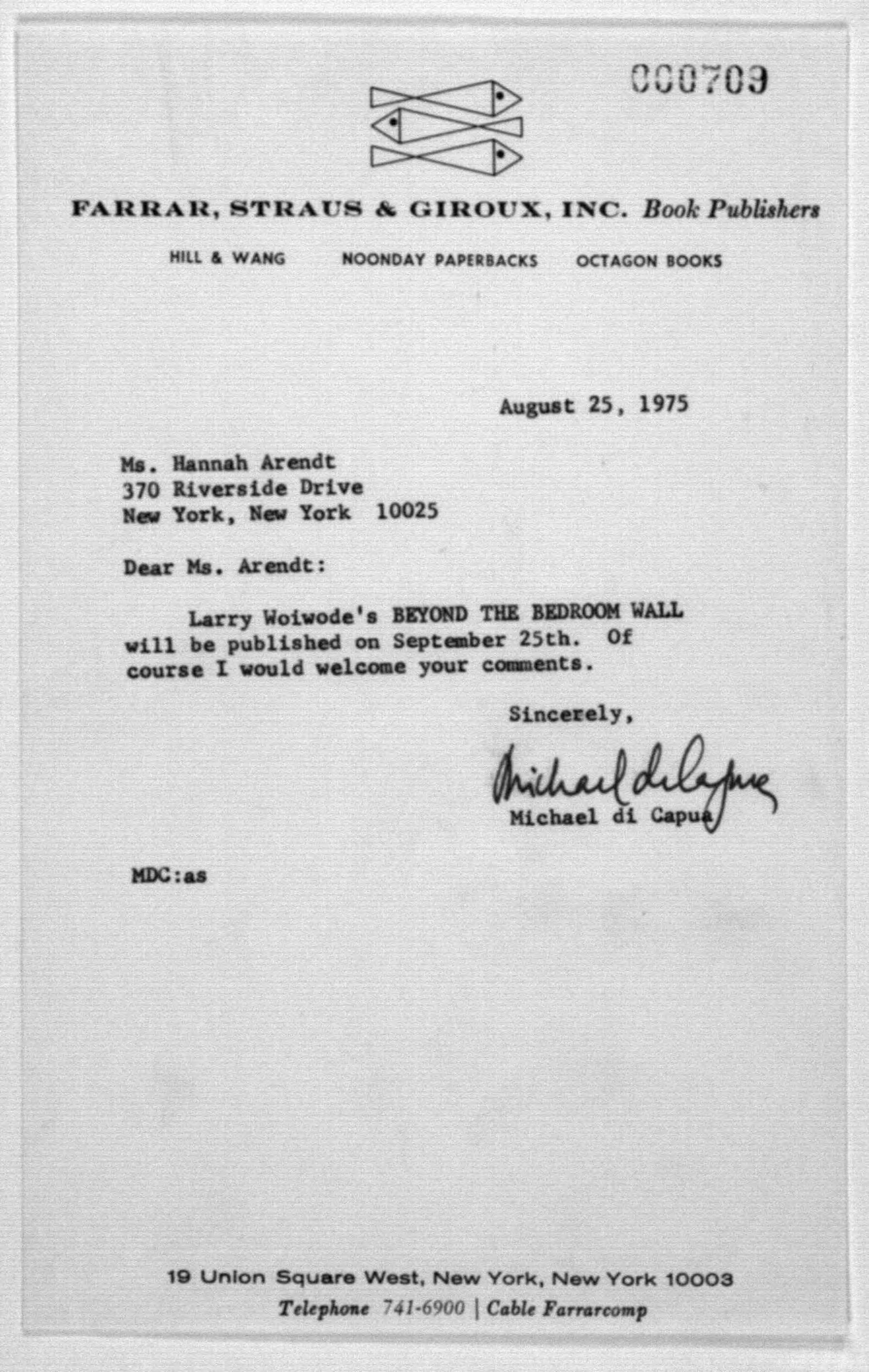 Scanned image of the current content page