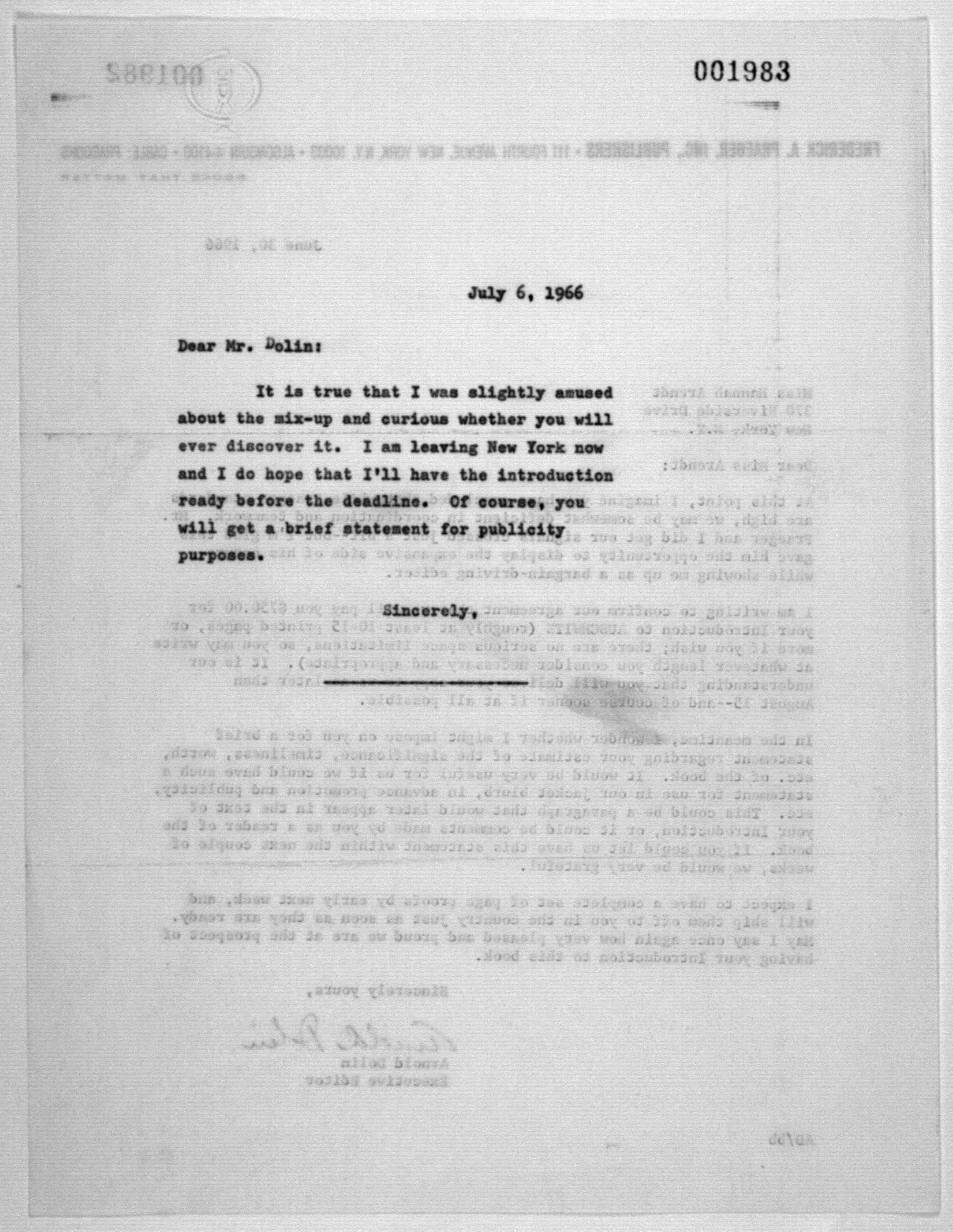 Scanned image of the current content page