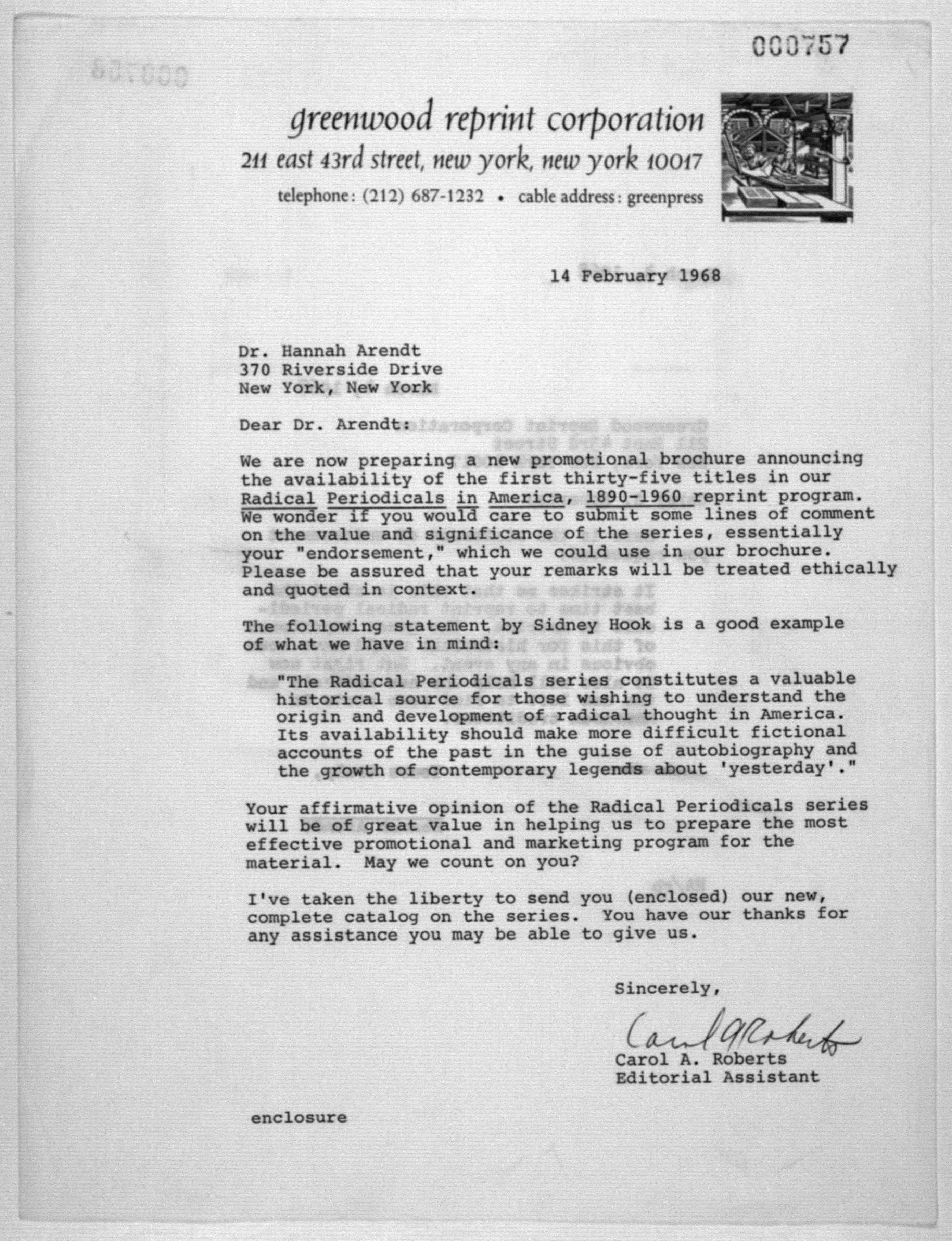 Scanned image of the current content page