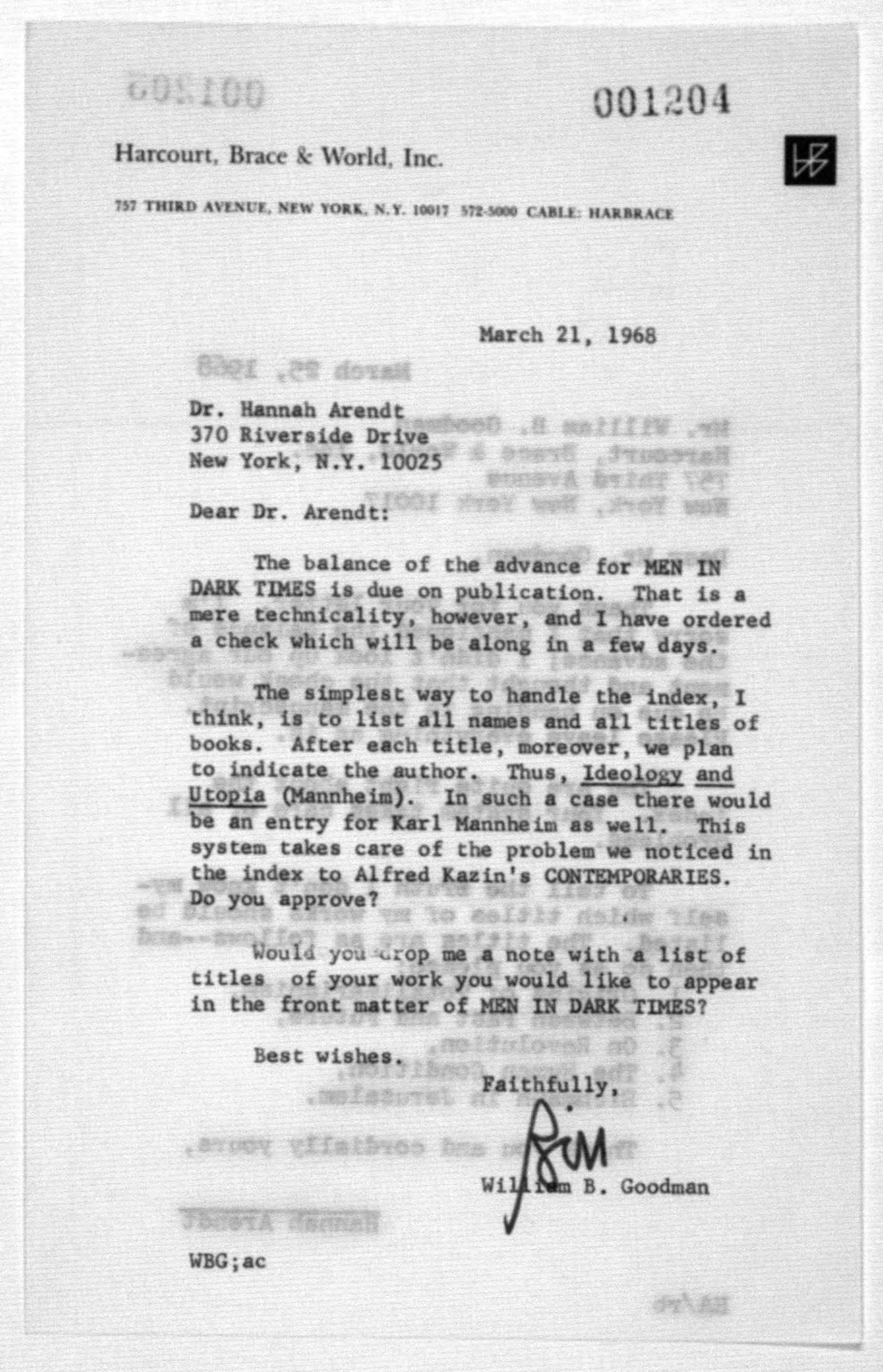 Scanned image of the current content page