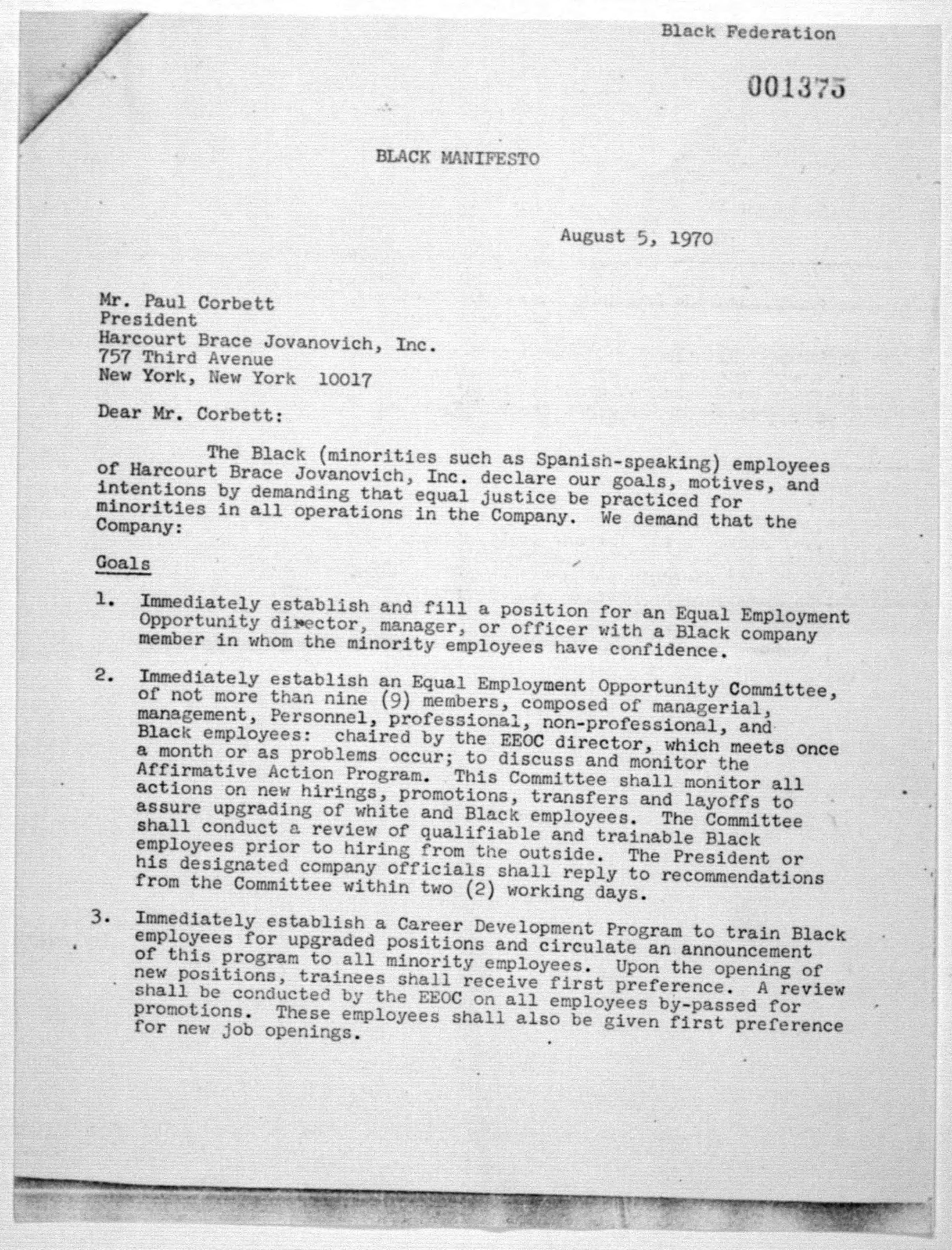 Scanned image of the current content page