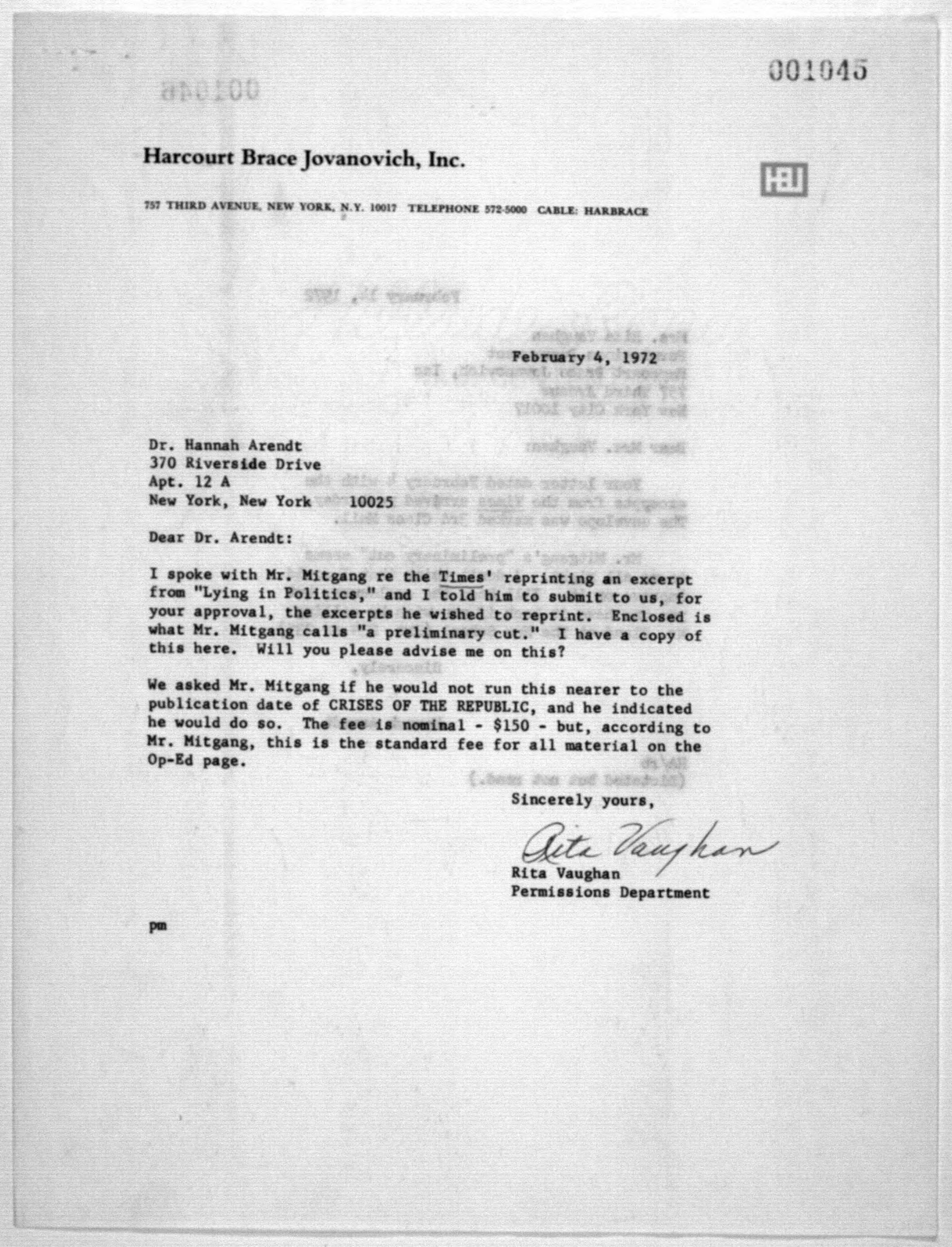 Scanned image of the current content page