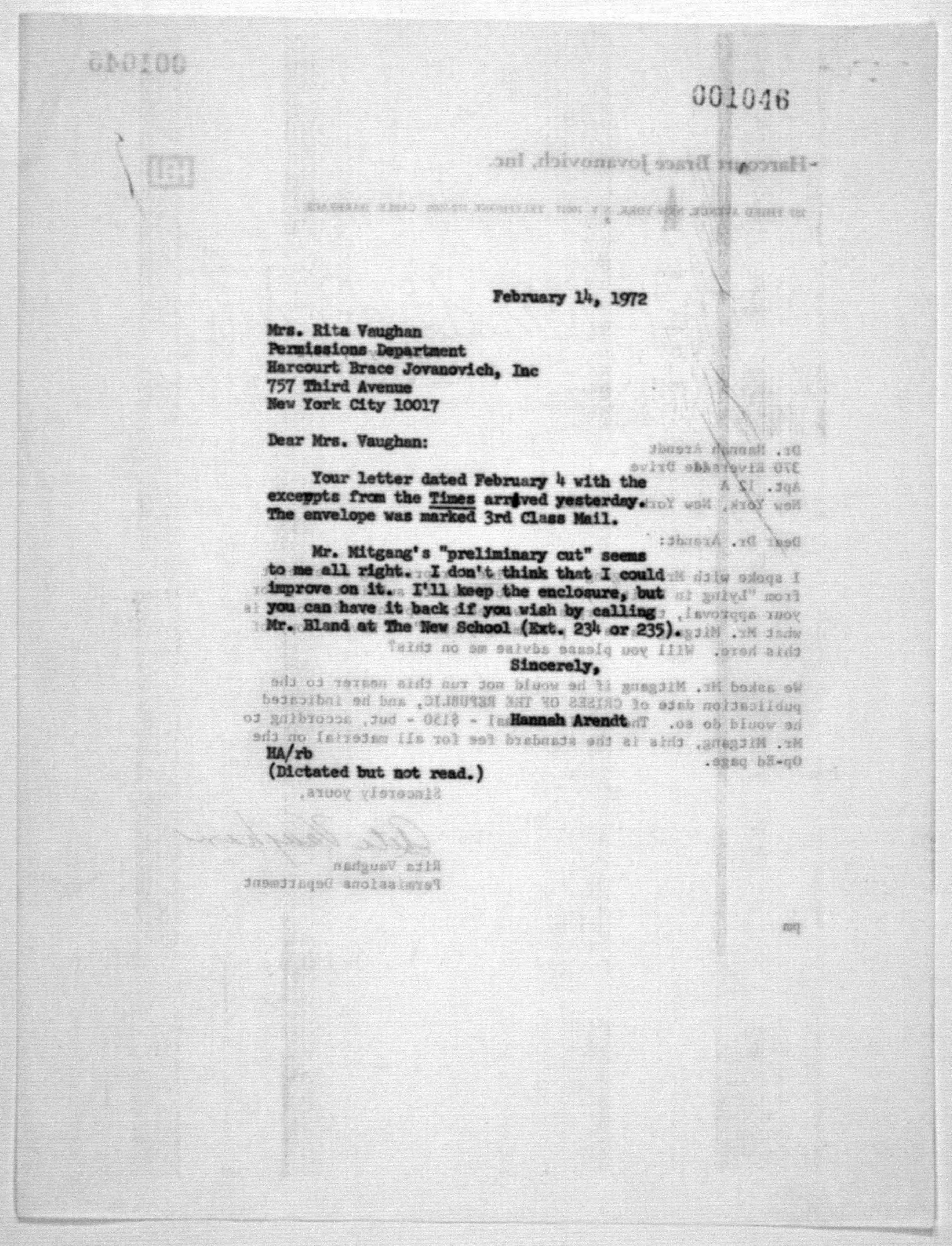 Scanned image of the current content page