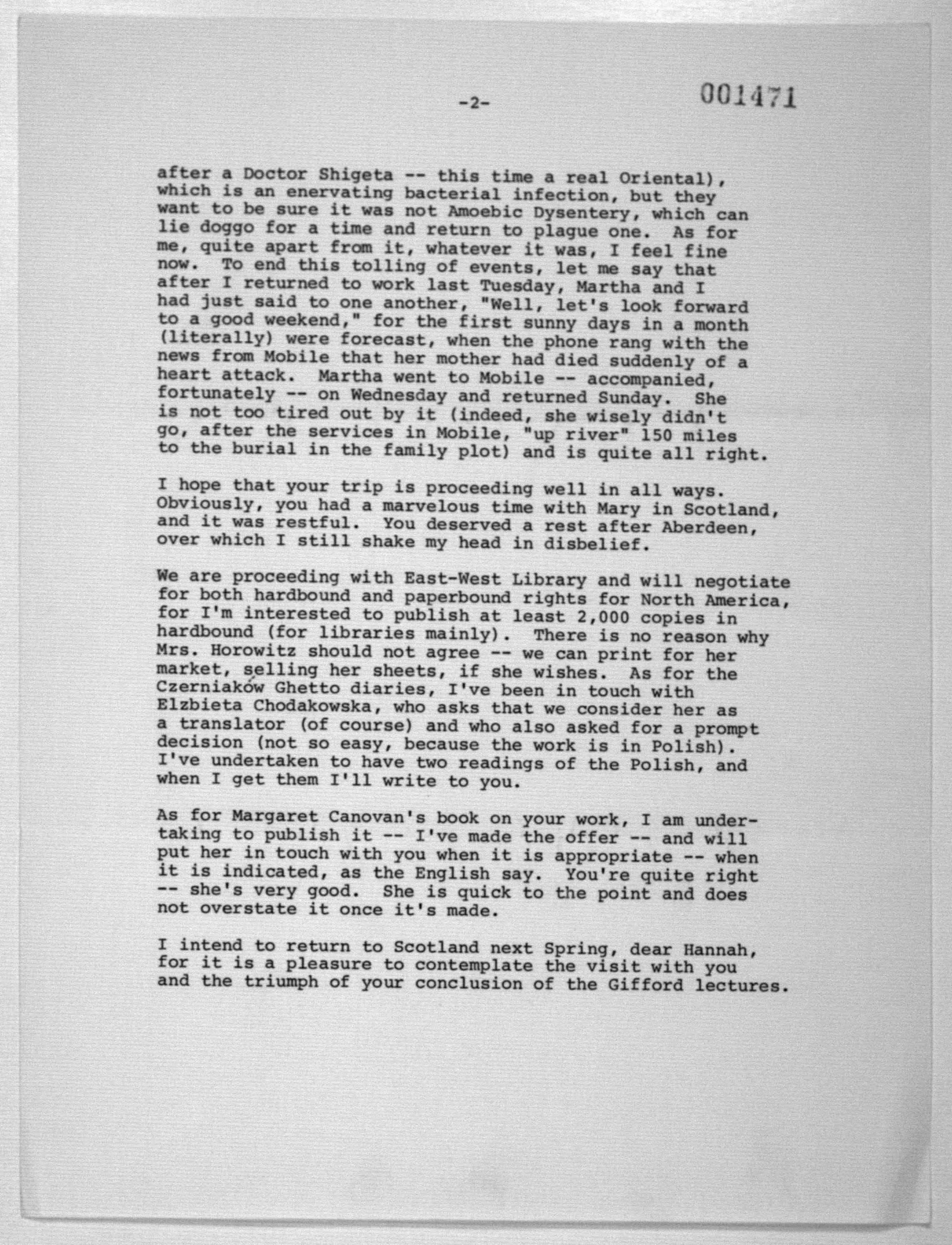 Scanned image of the current content page