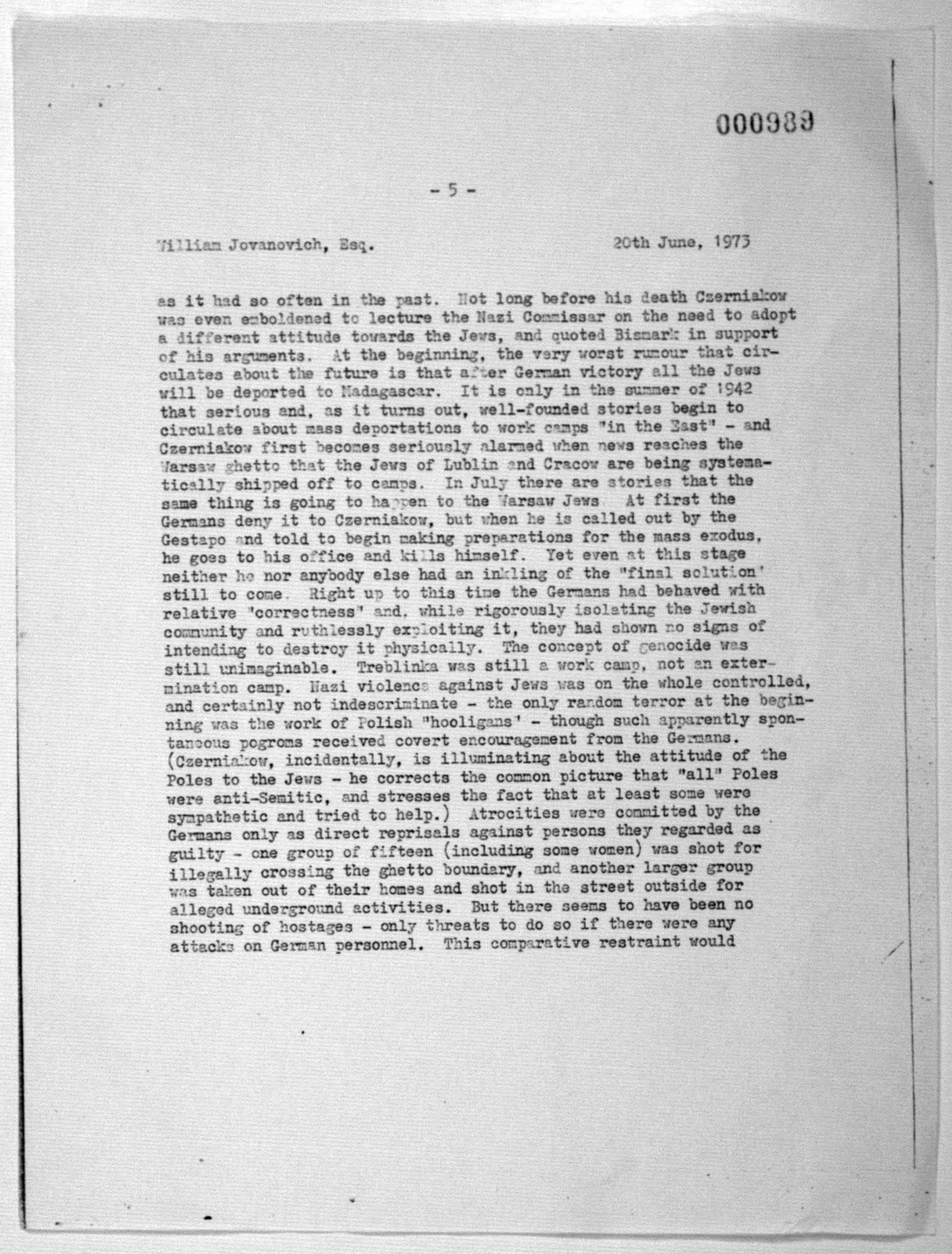 Scanned image of the current content page