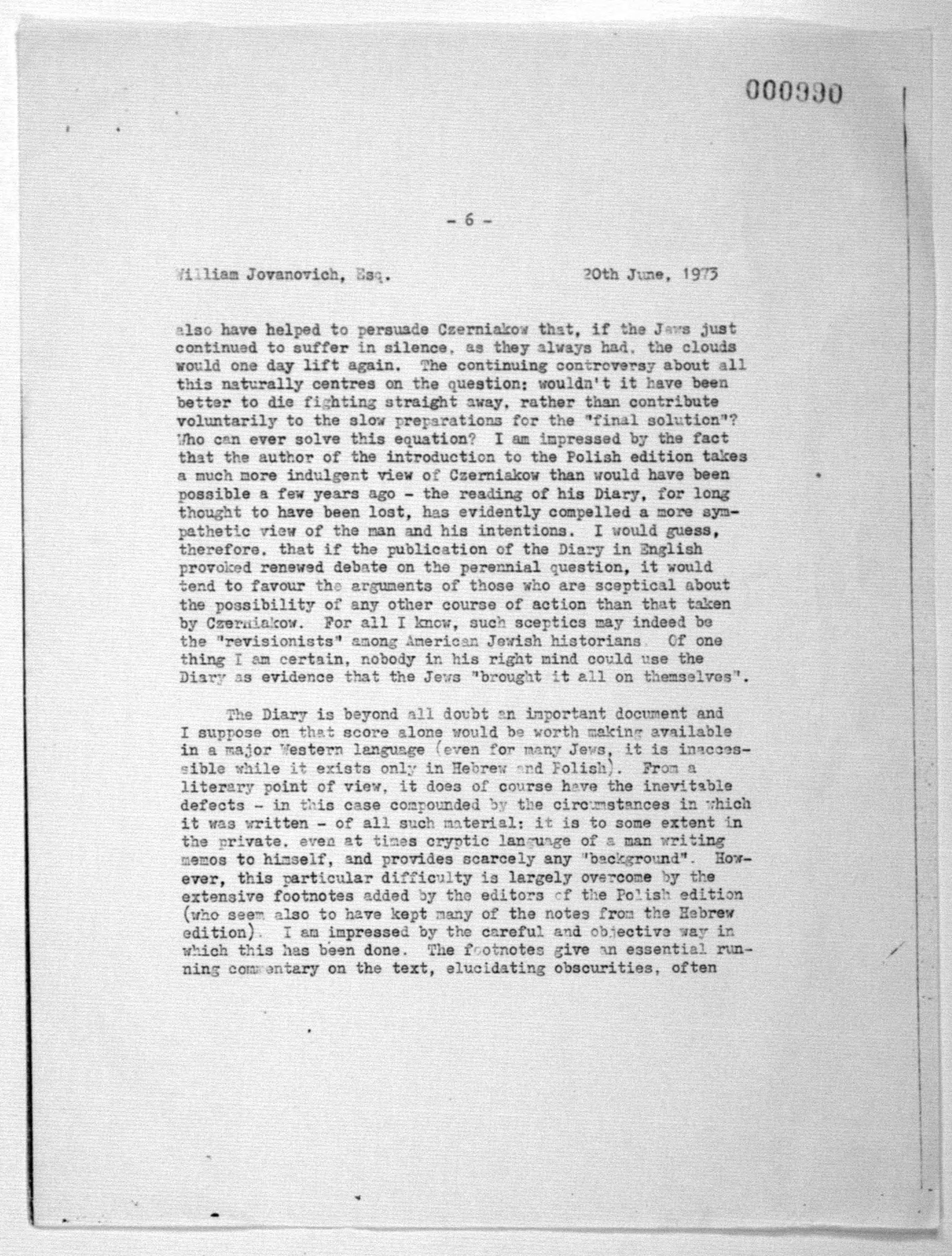 Scanned image of the current content page