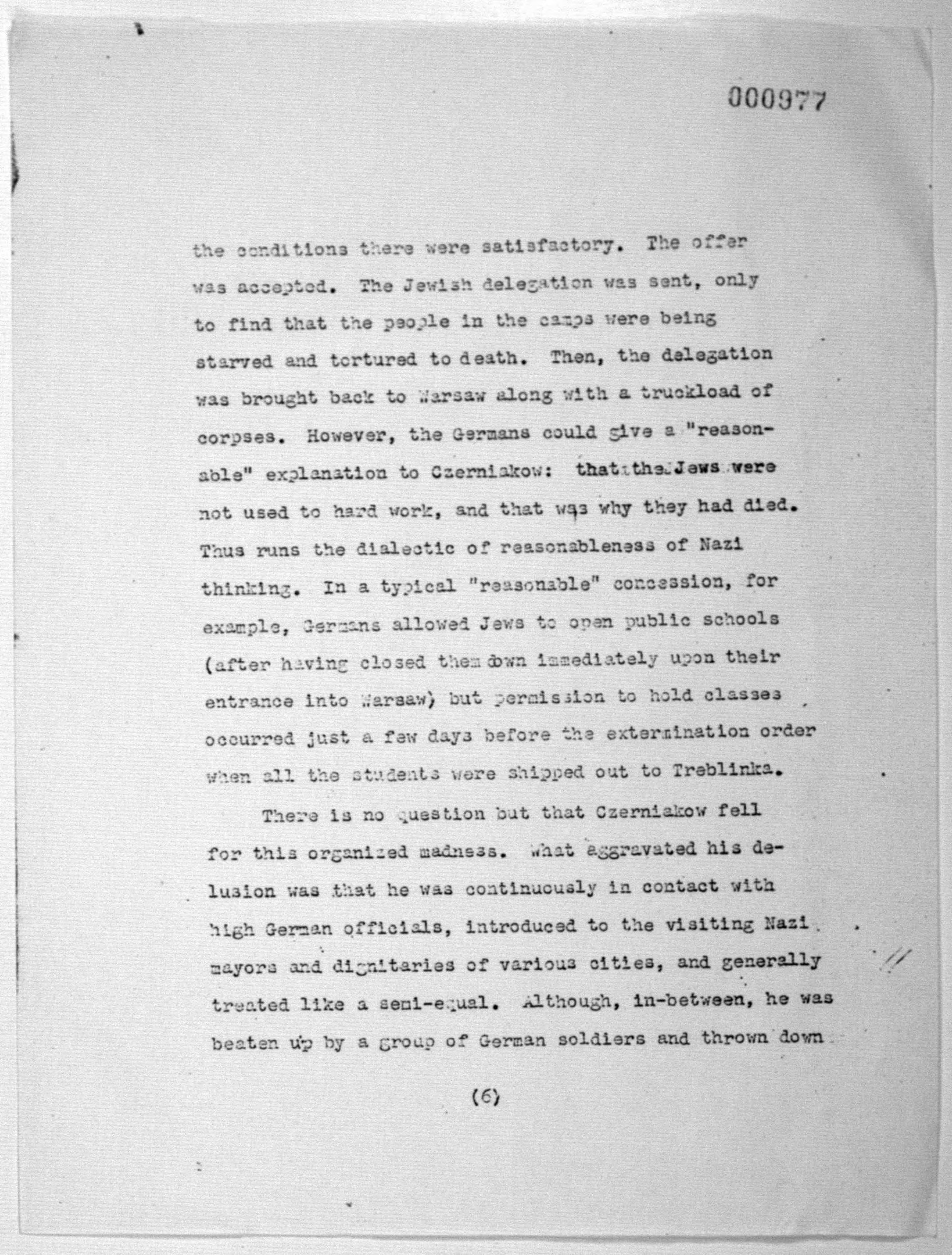 Scanned image of the current content page