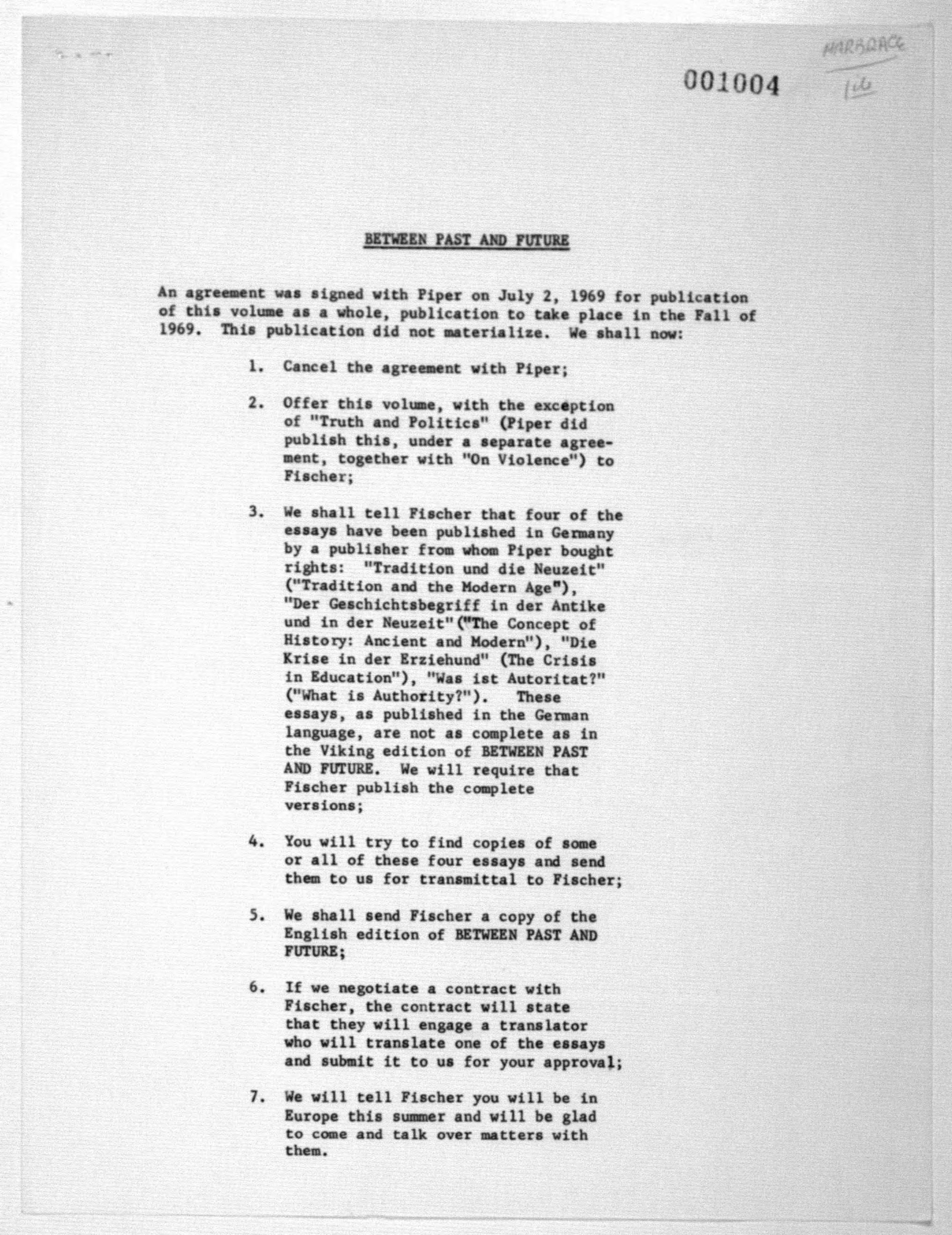 Scanned image of the current content page