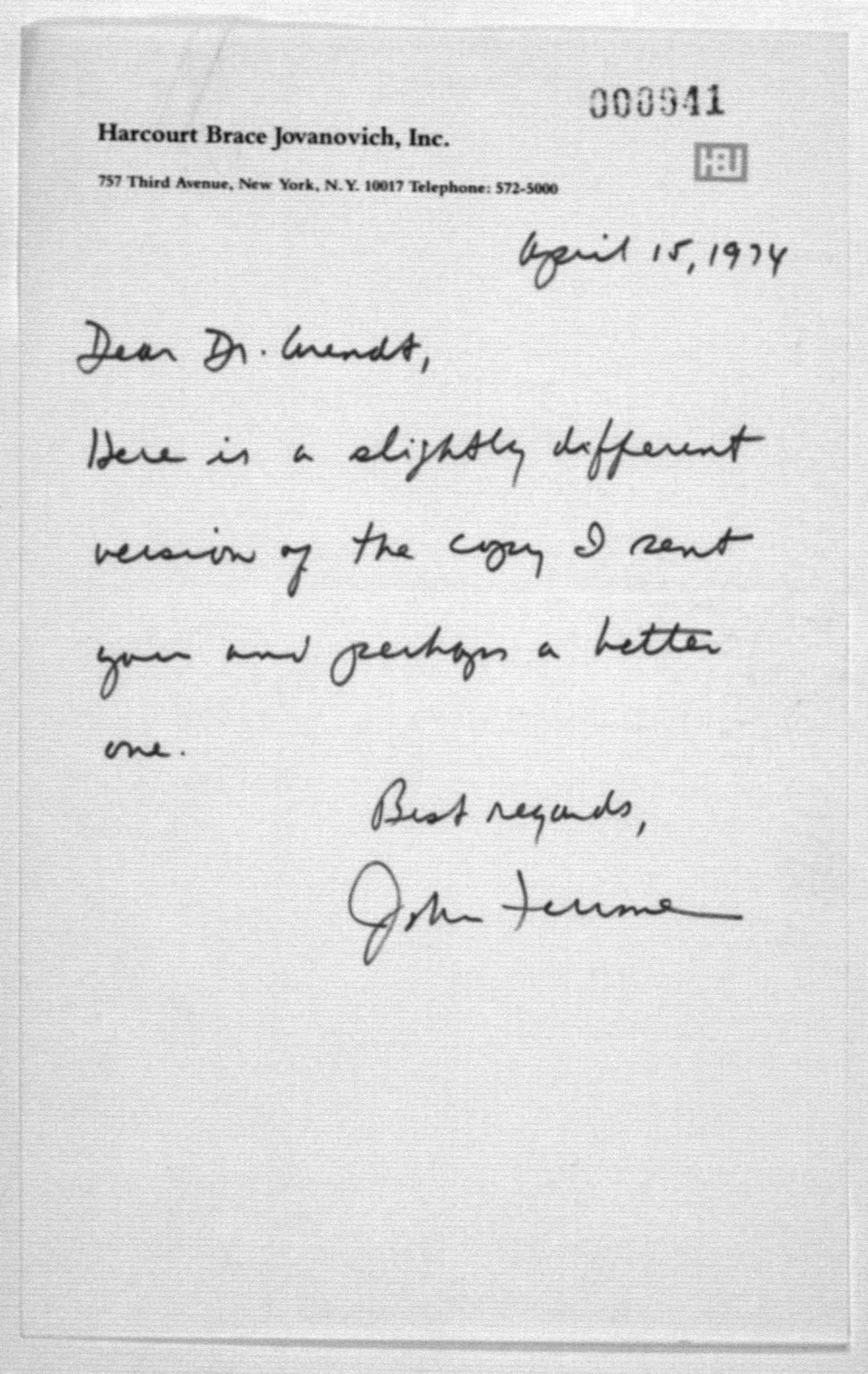 Scanned image of the current content page