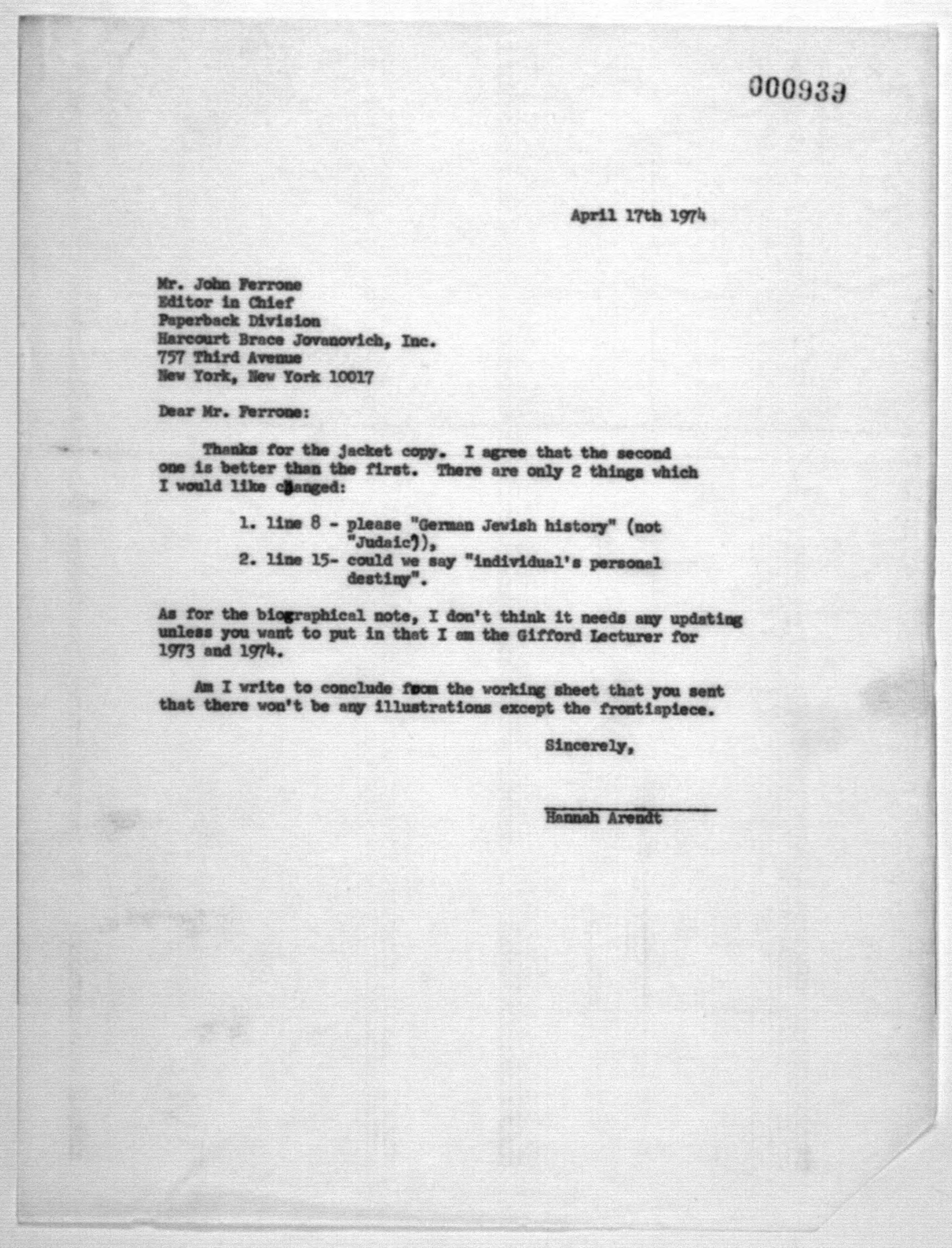 Scanned image of the current content page