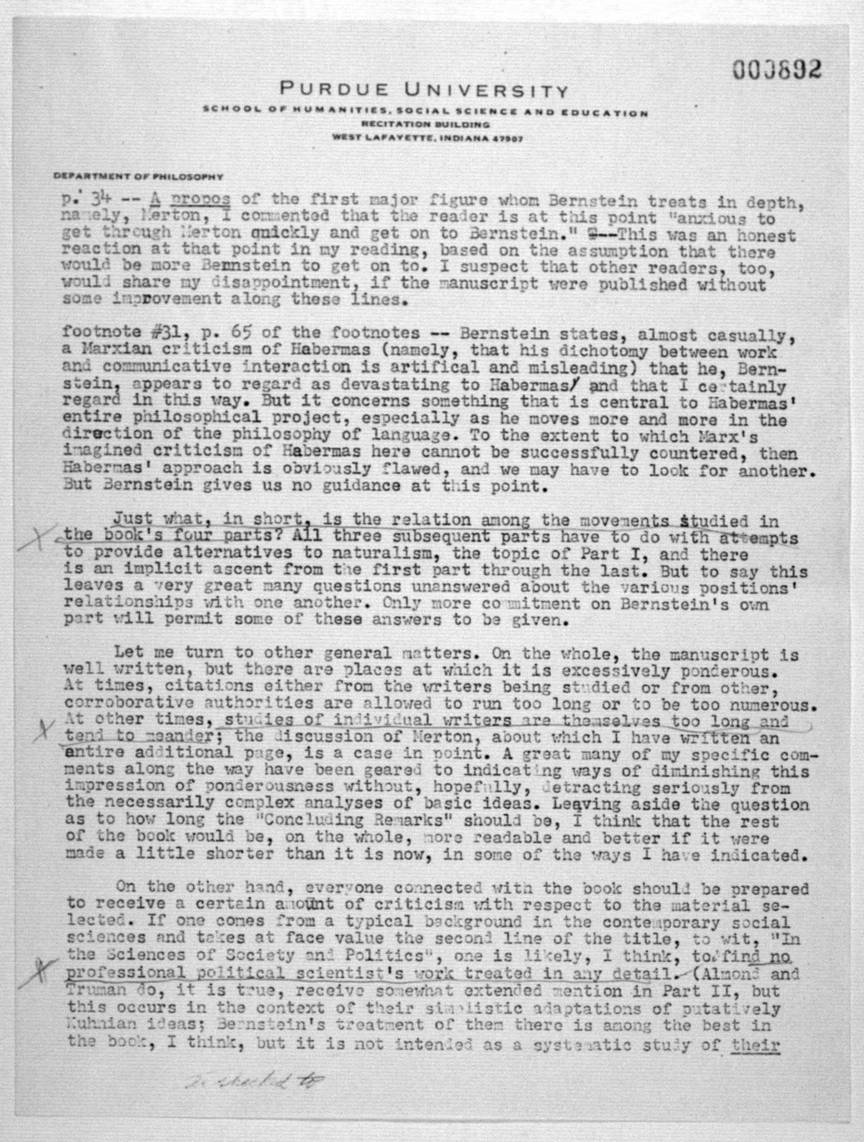 Scanned image of the current content page