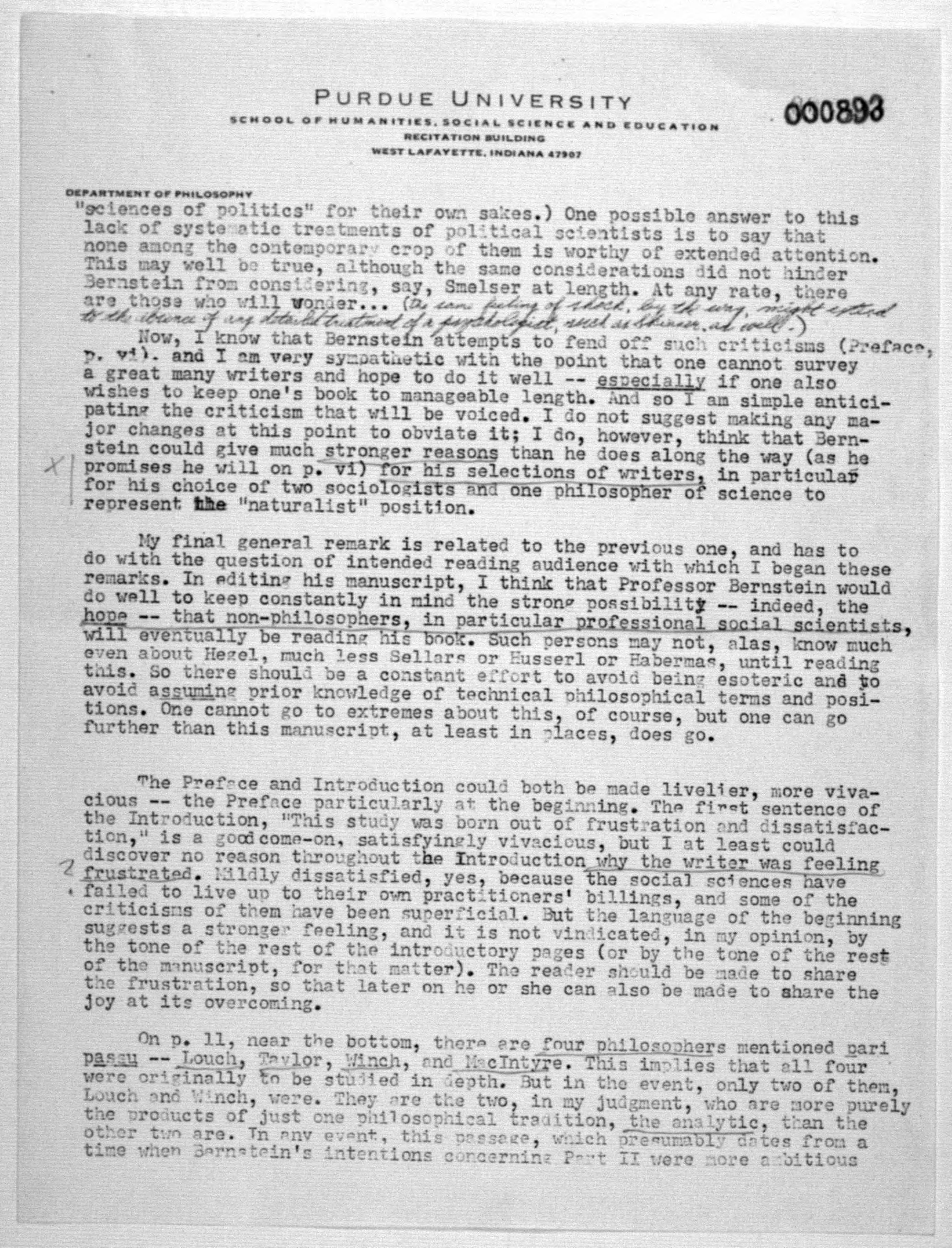Scanned image of the current content page