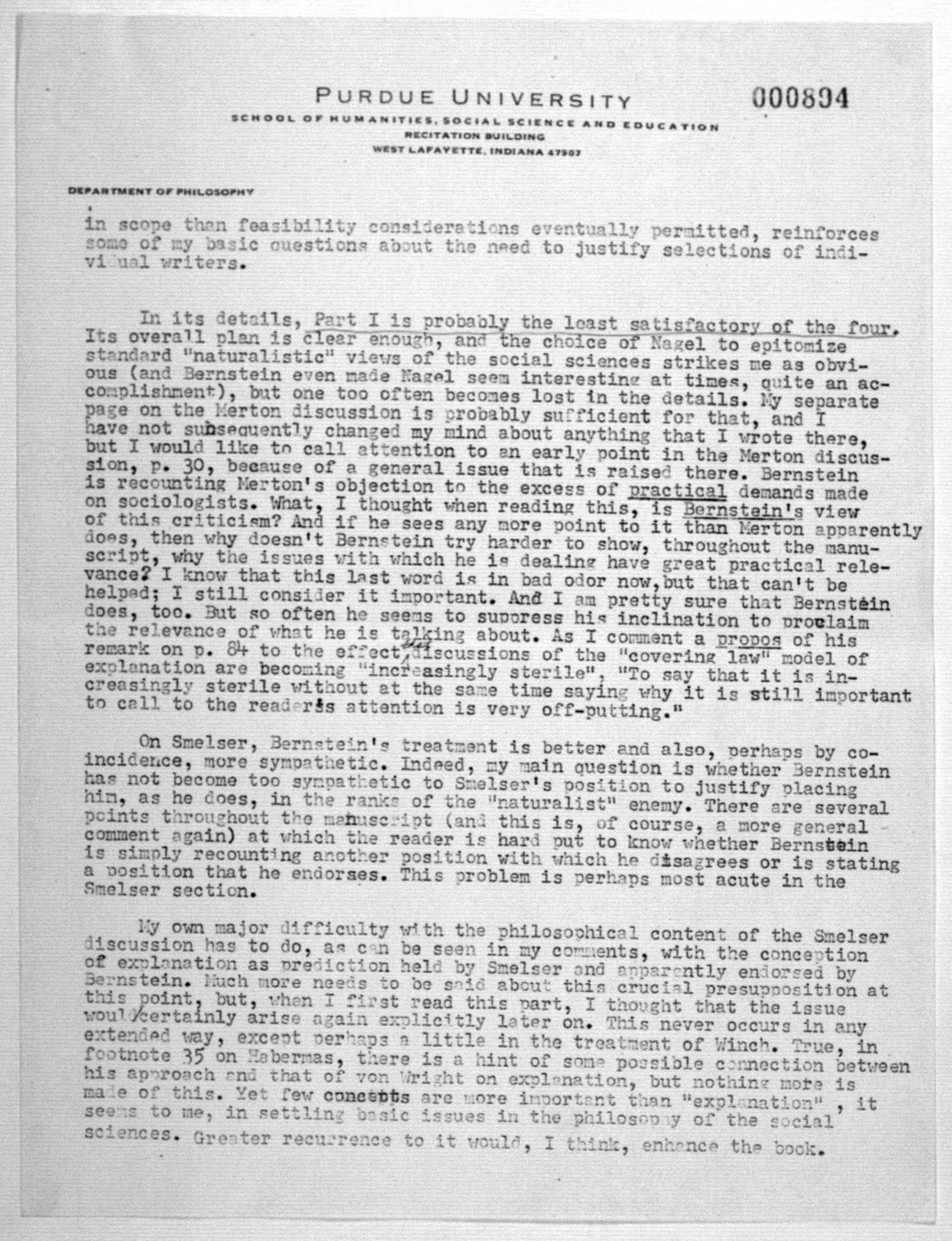 Scanned image of the current content page