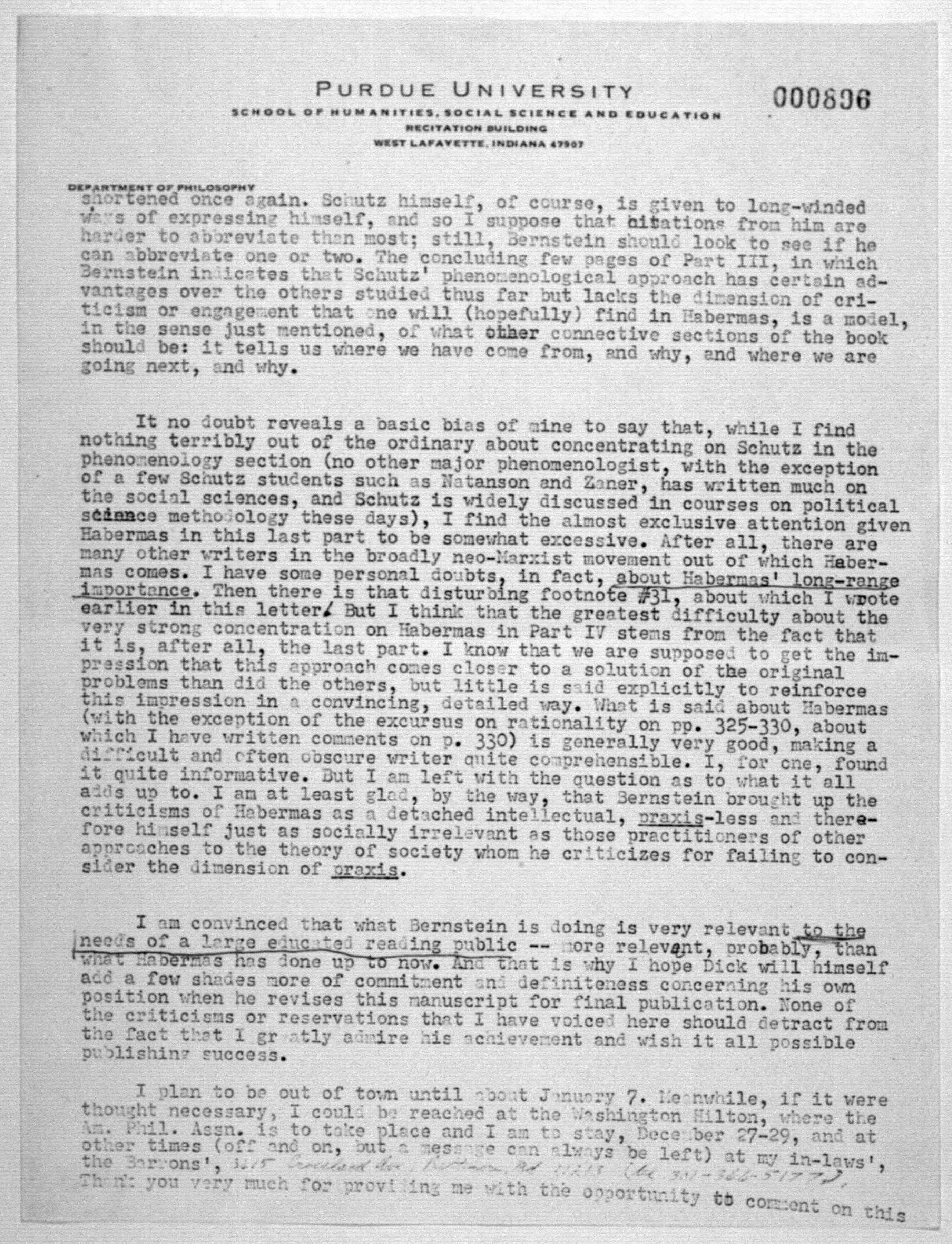 Scanned image of the current content page
