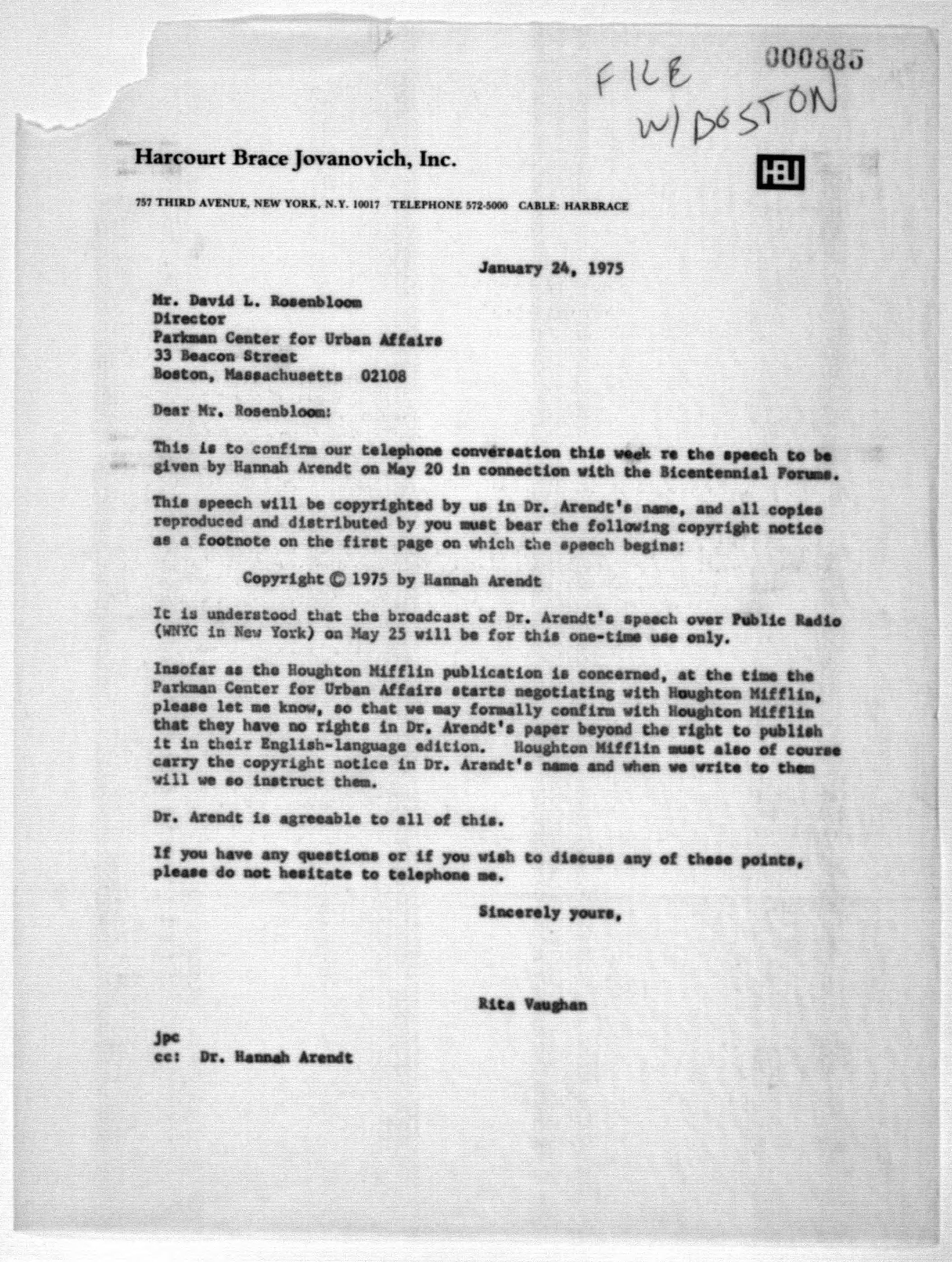Scanned image of the current content page