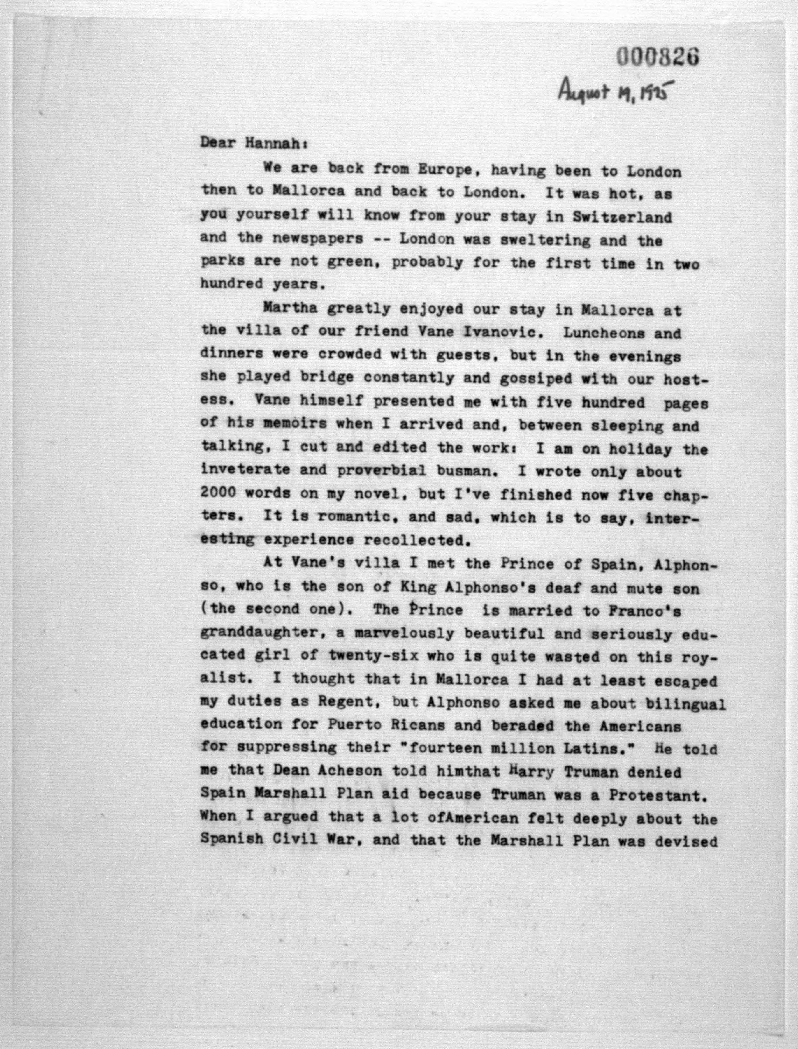 Scanned image of the current content page