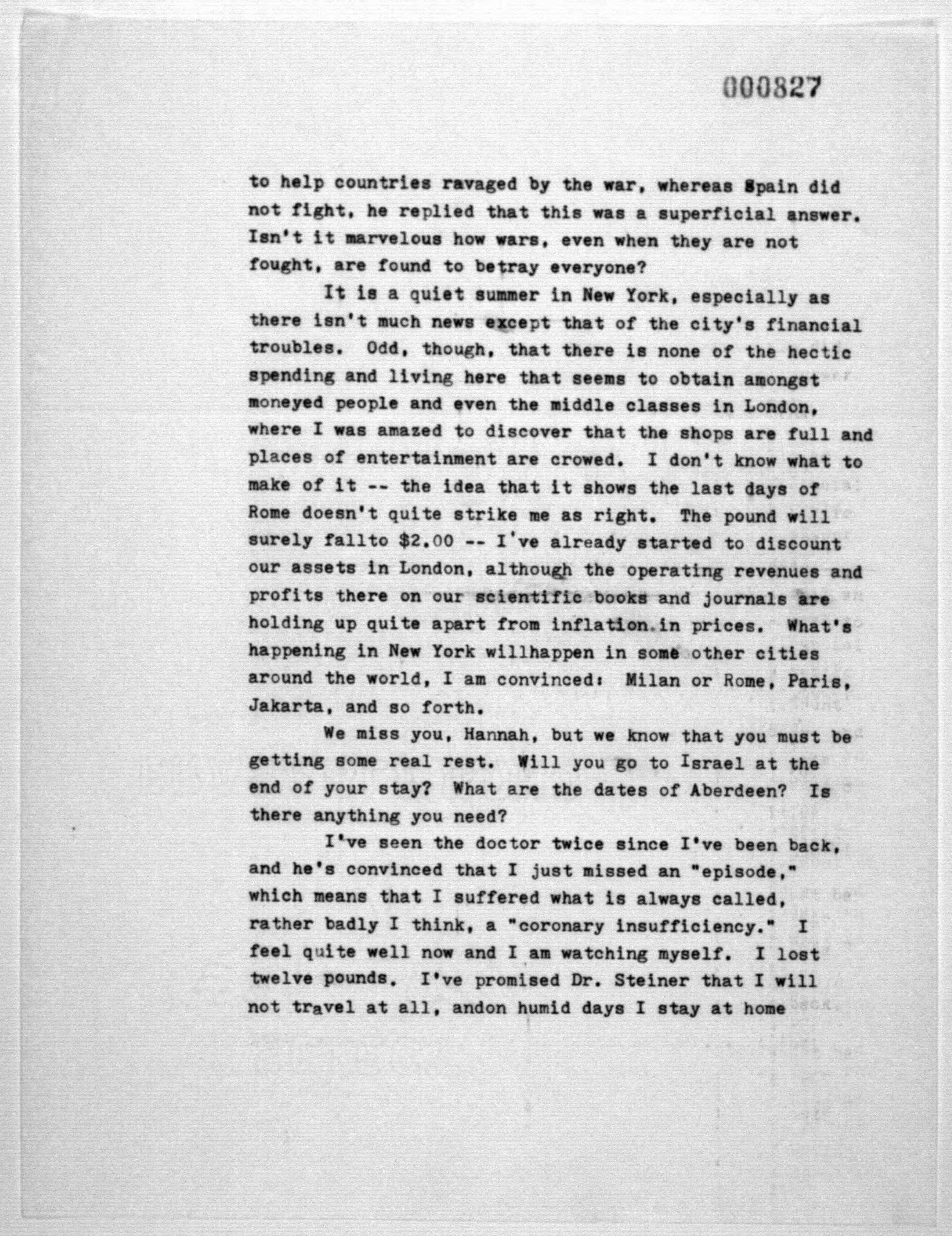 Scanned image of the current content page