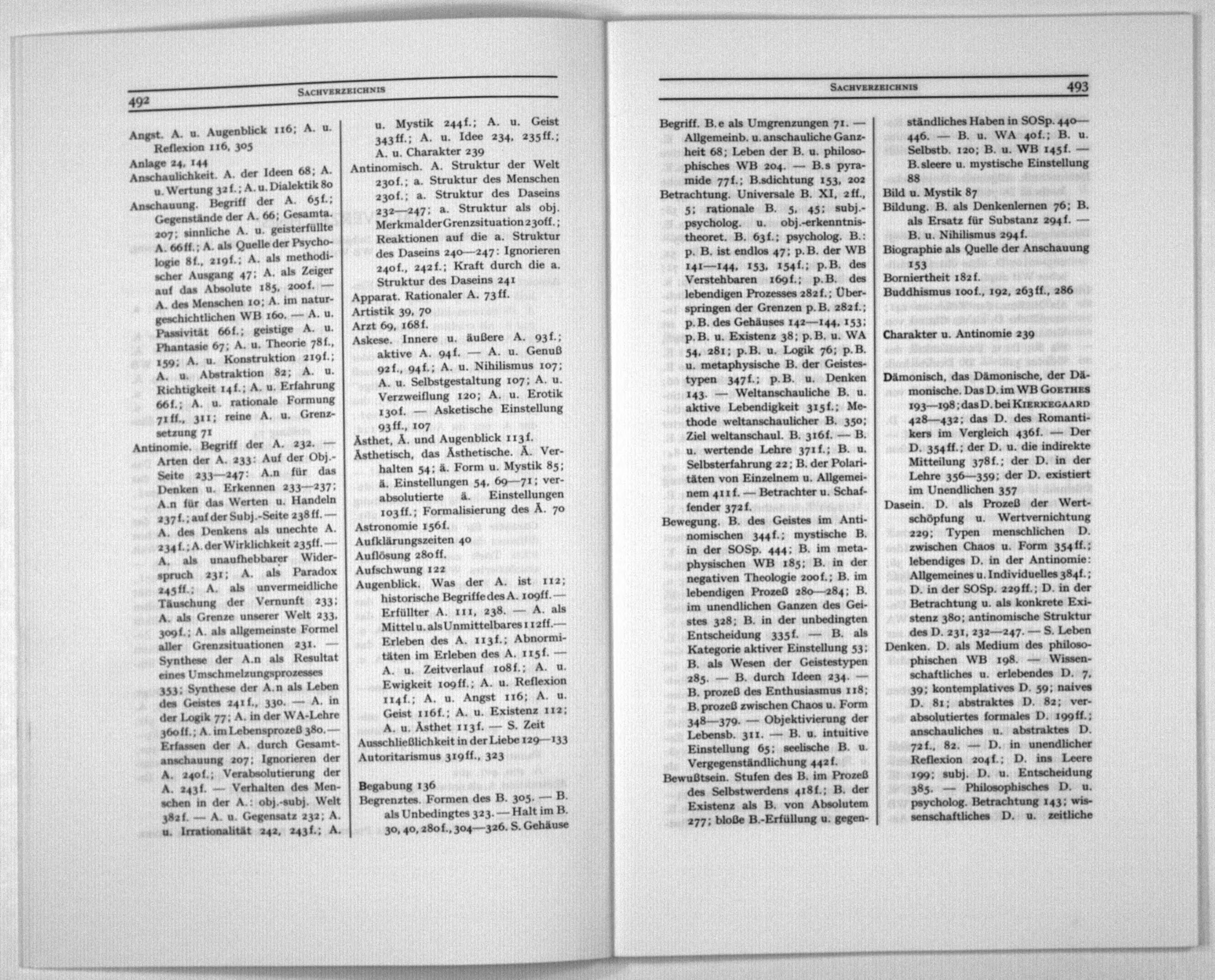 Scanned image of the current content page