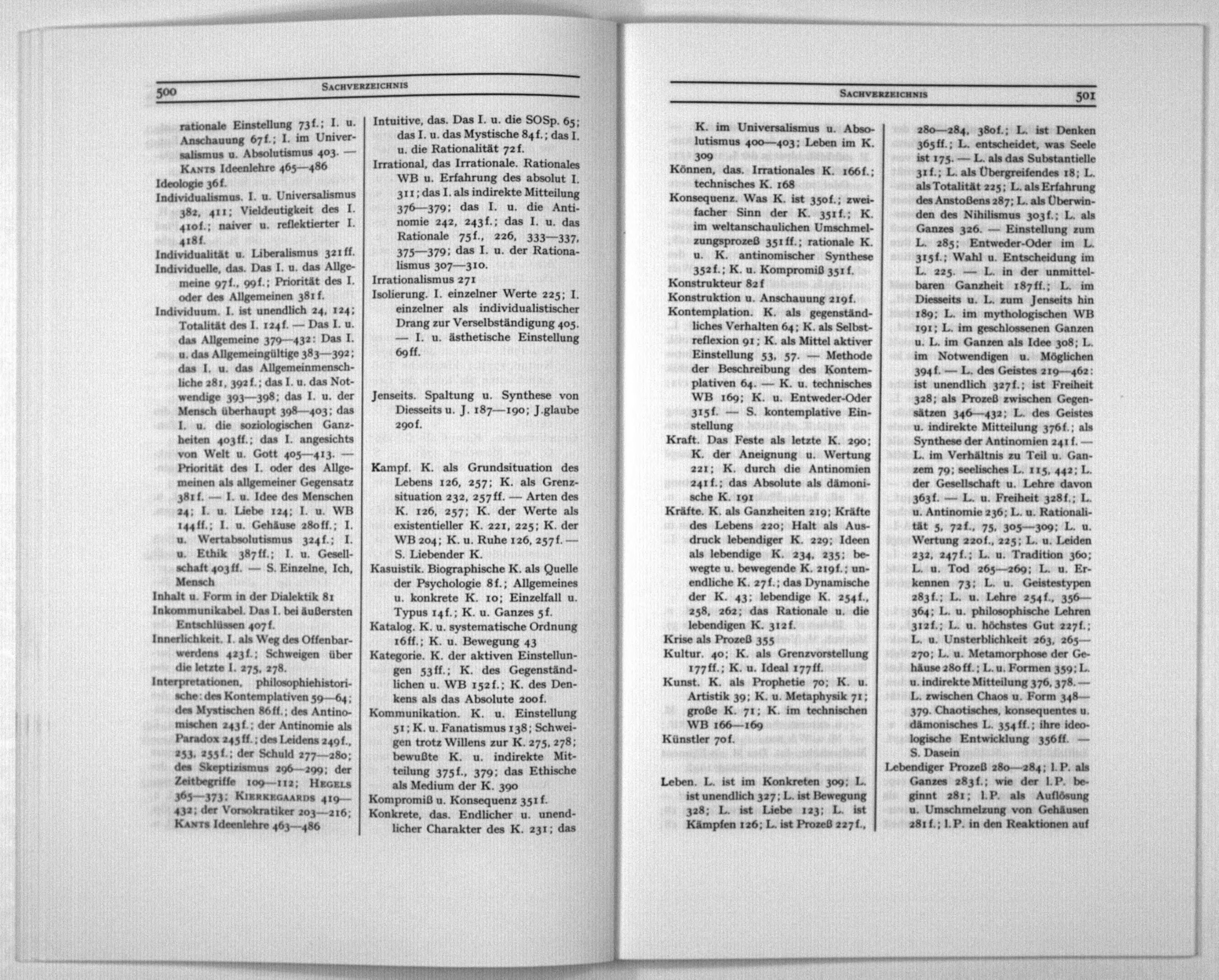 Scanned image of the current content page