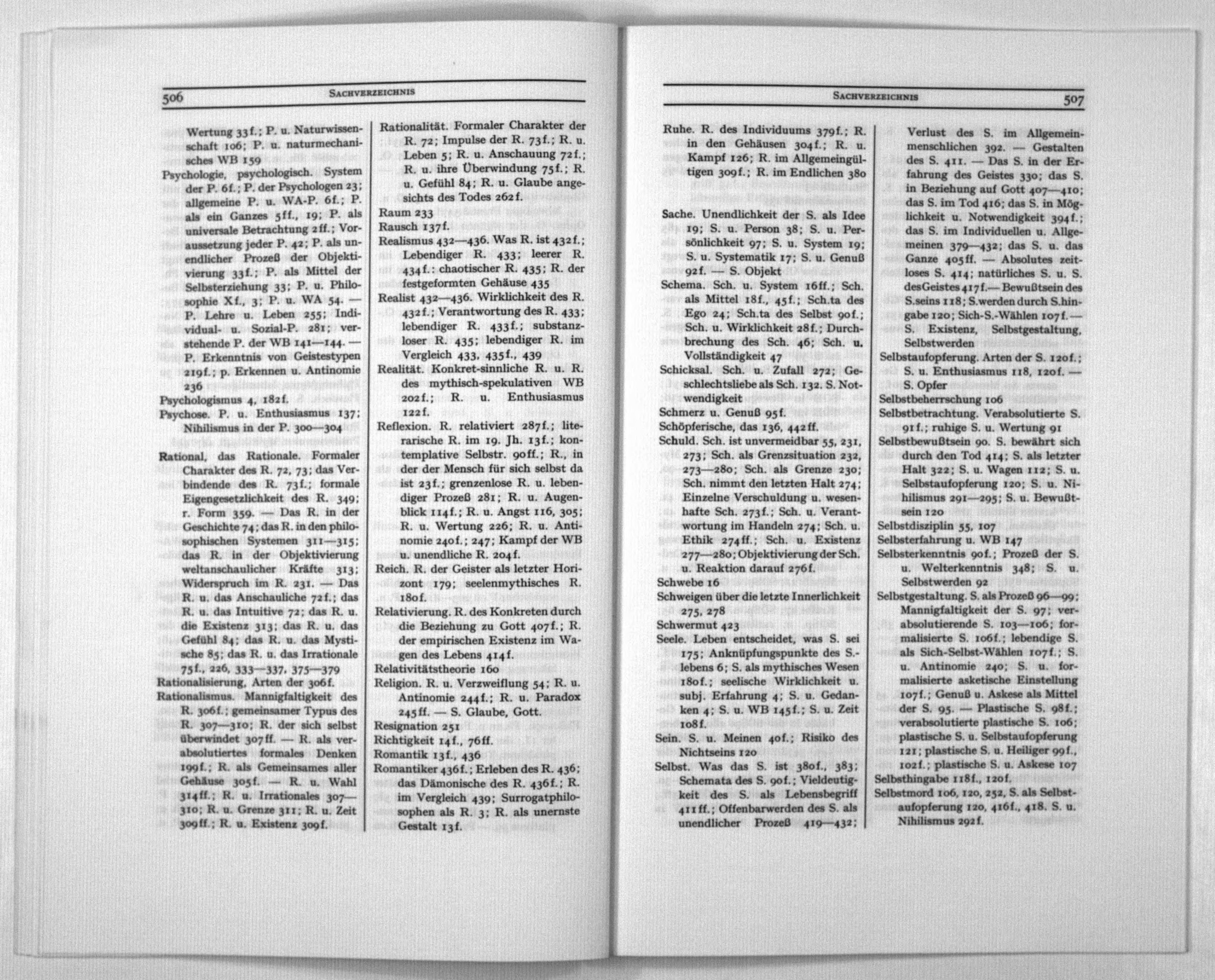 Scanned image of the current content page