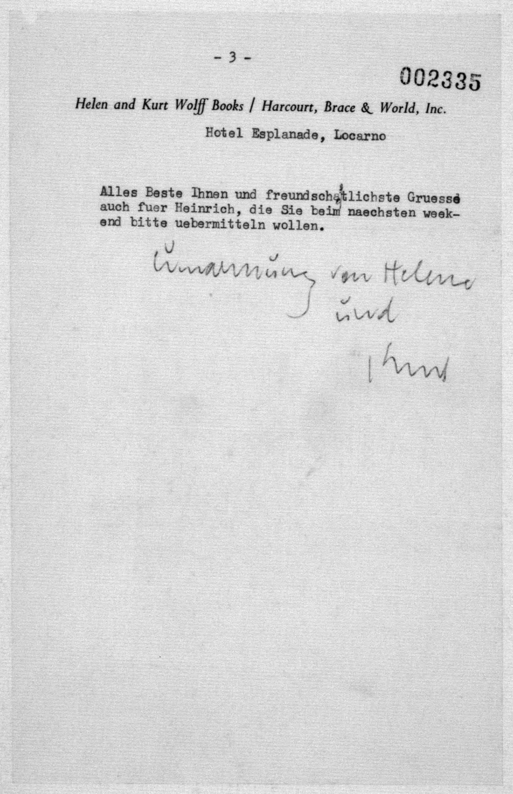 Scanned image of the current content page