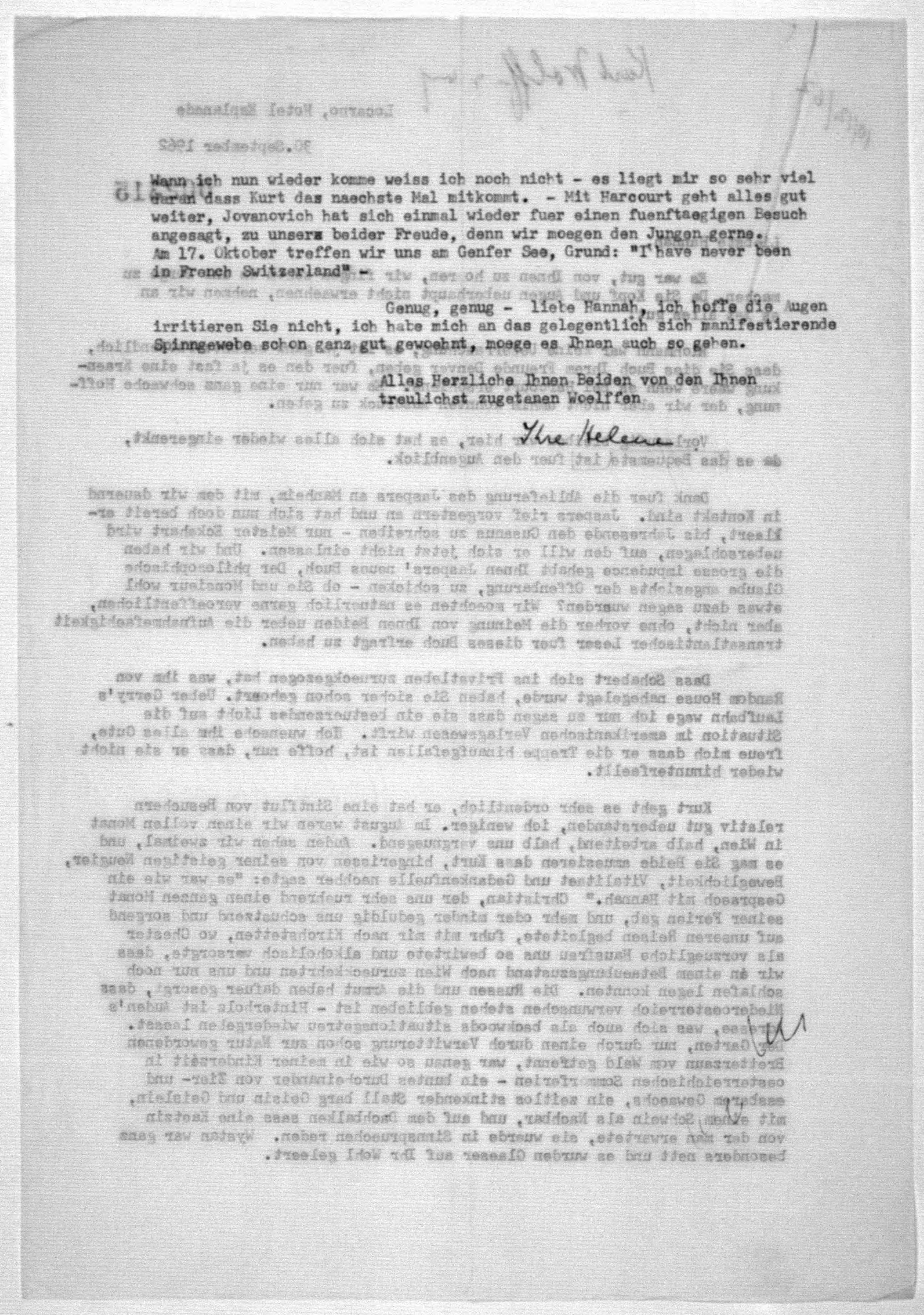 Scanned image of the current content page