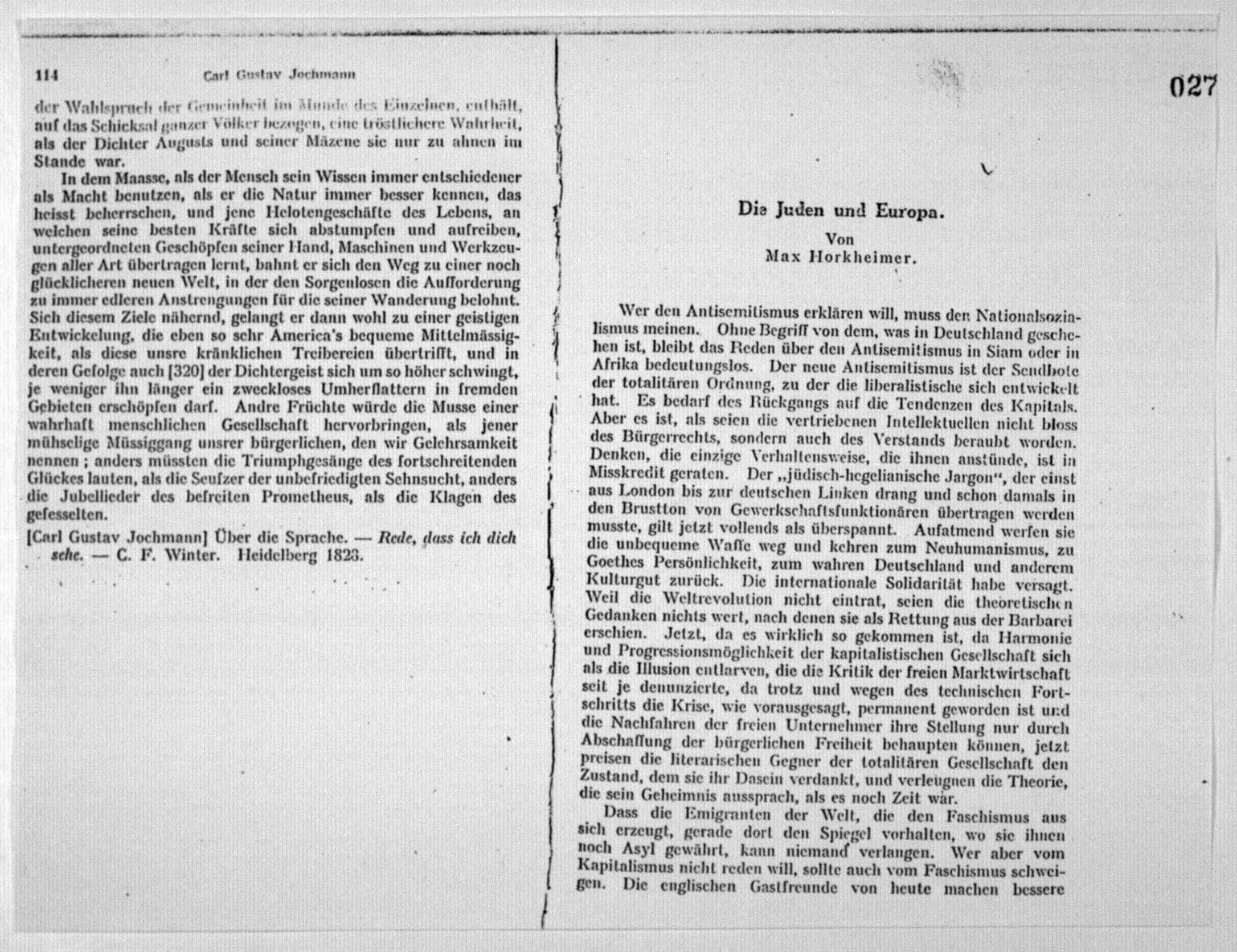 Scanned image of the current content page