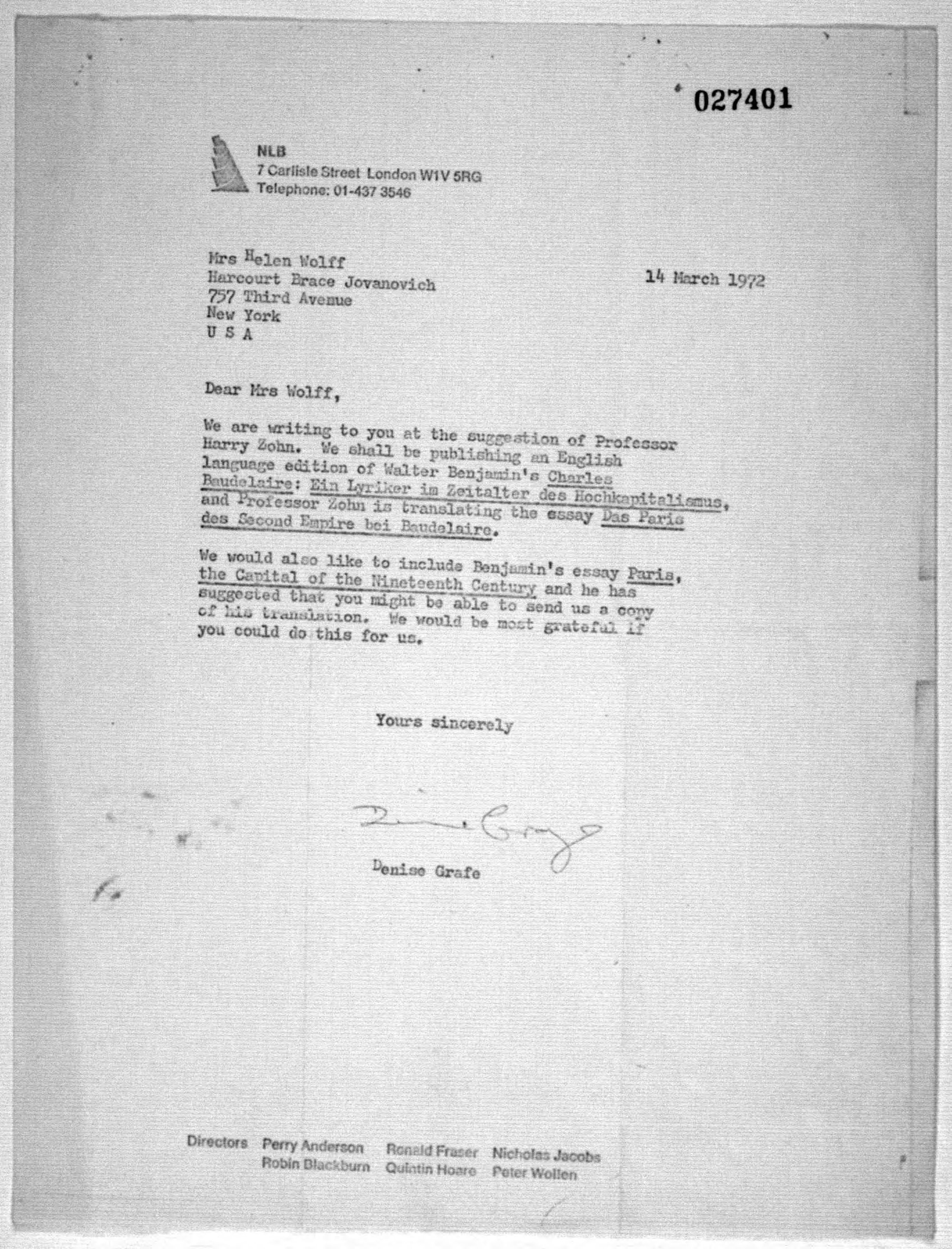 Scanned image of the current content page